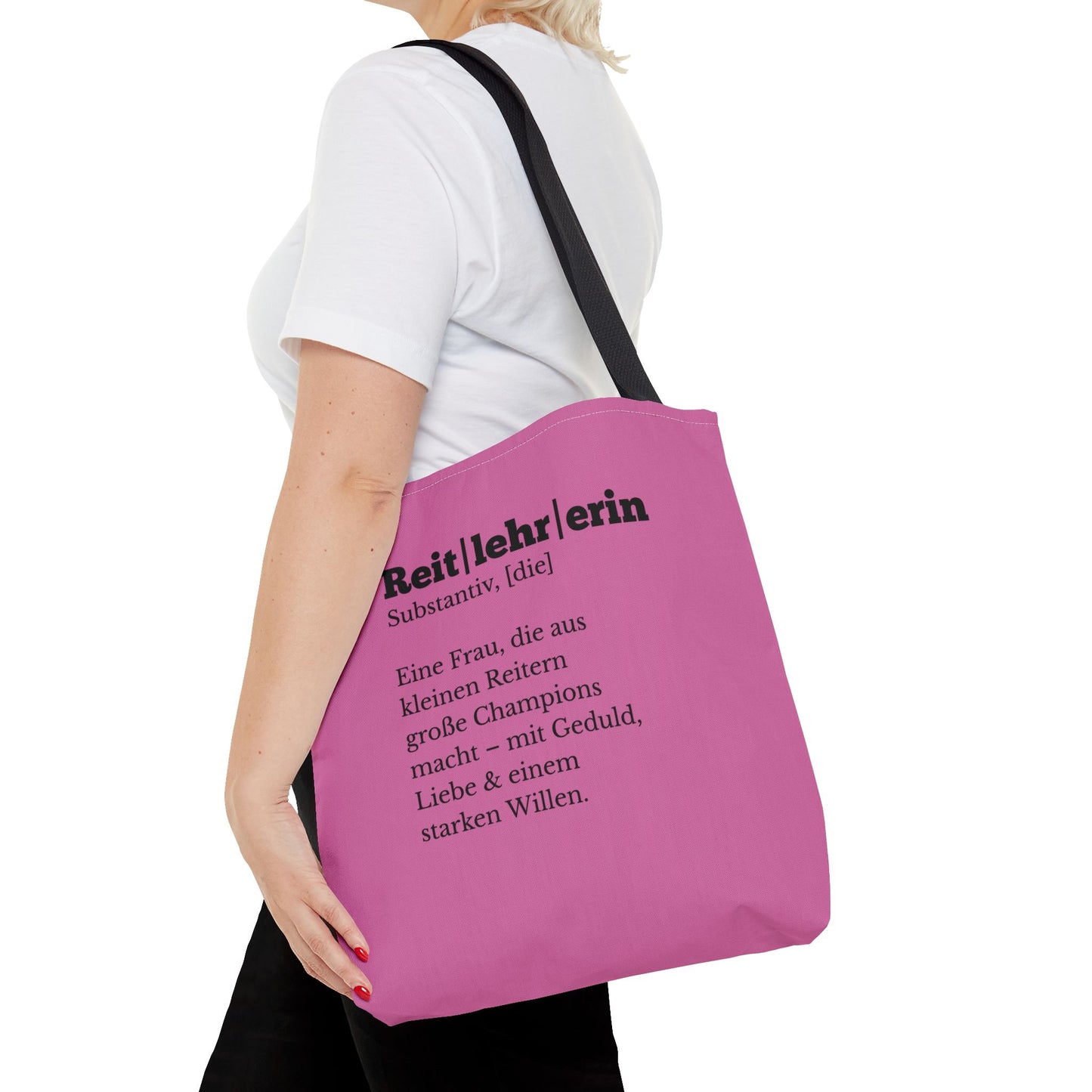 Reitlehrerin Tasche Tote Bag | Pferde Trainerin Stall Design I Geschenk