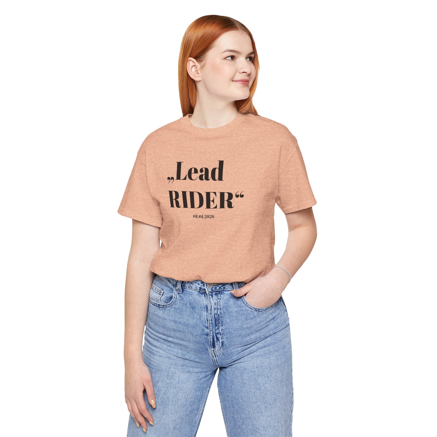 Lead Rider T‑Shirt — Maid of Honor Horse Girl Tee - Bridal Party Equestrian Shirt - Couture Cavalli