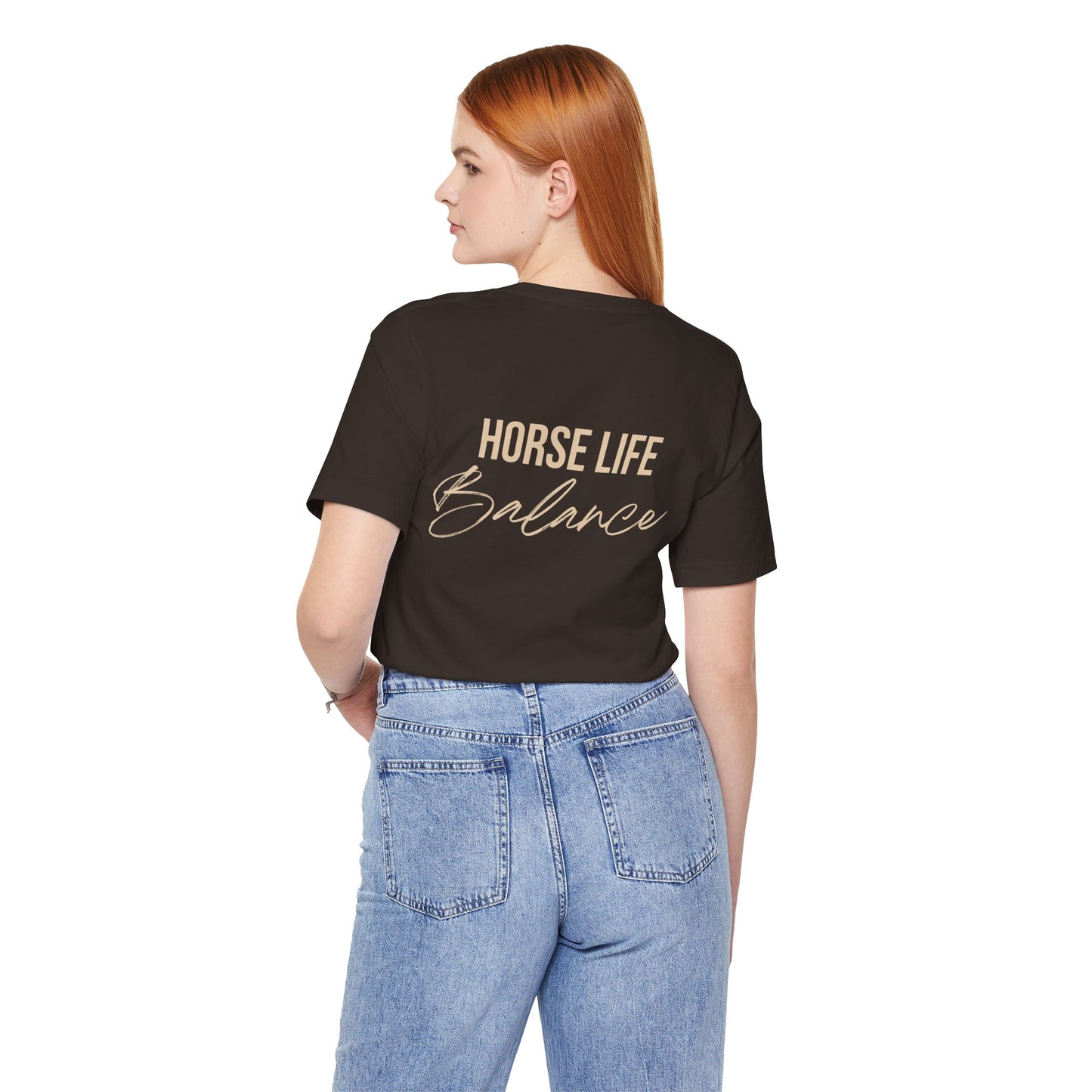 Horse Life Balance T-Shirt — Equestrian Casual Tee