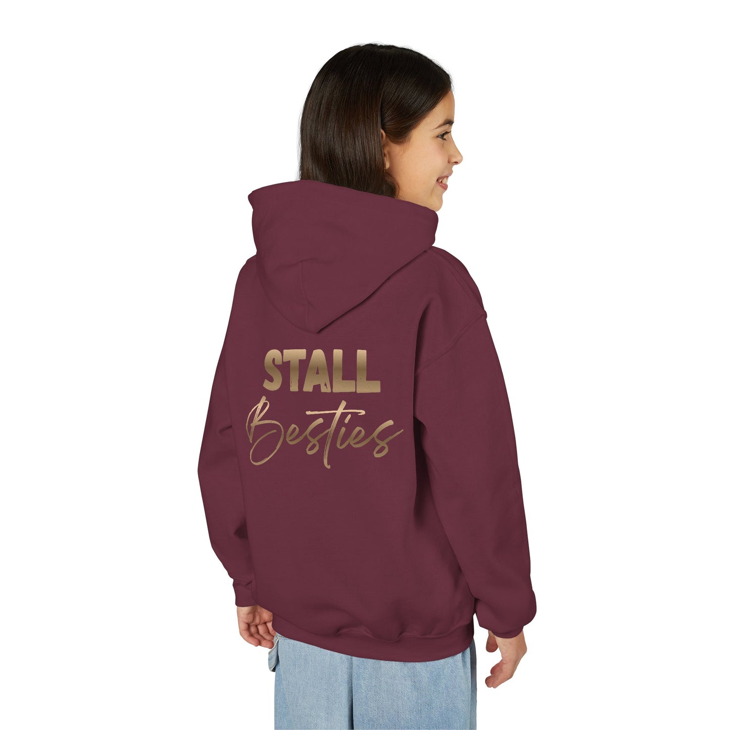 Stall Besties Hoodie für Kinder – Für beste Freundinnen im Stall