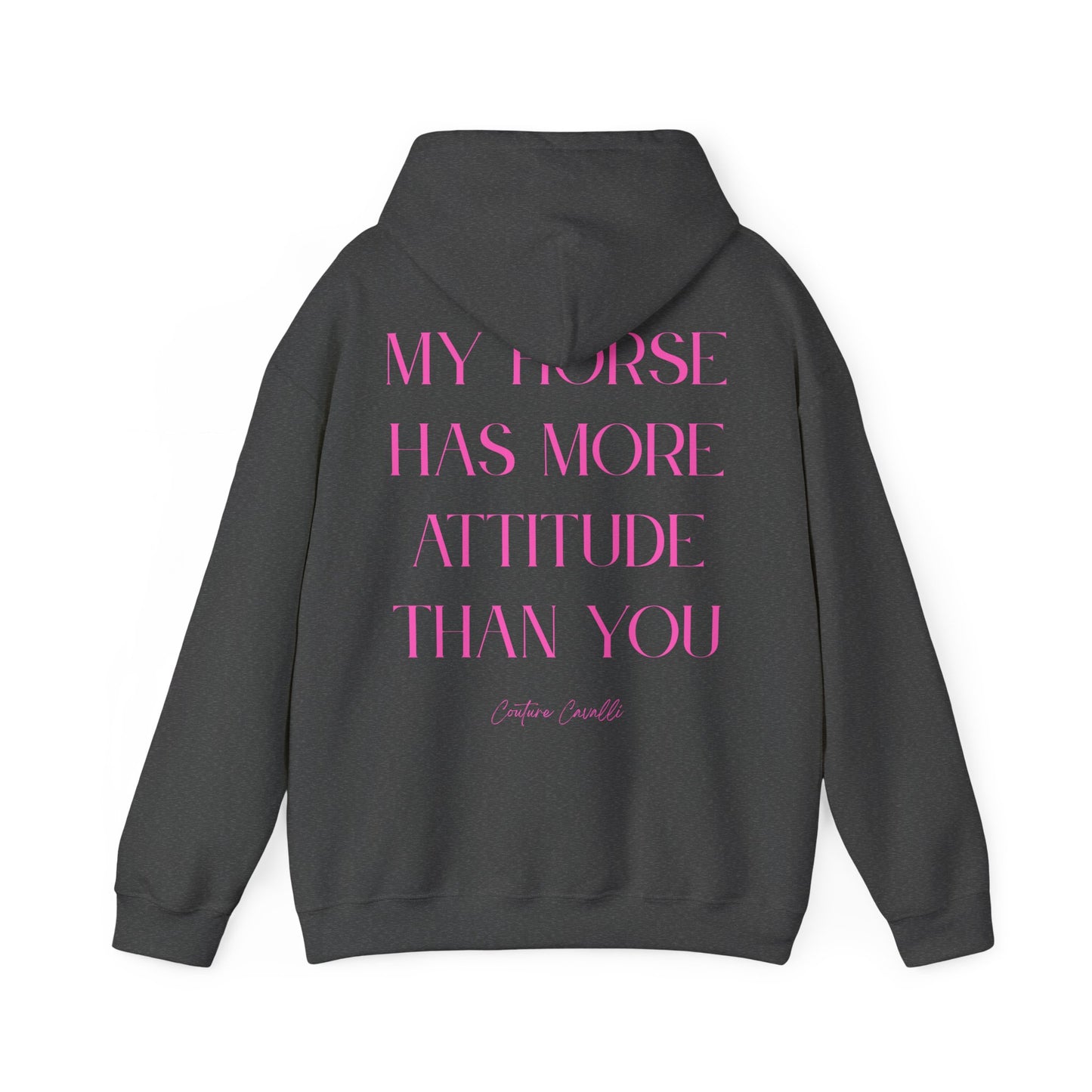 Horse Attitude Hoodie — My Horse Has More Attitude Than You