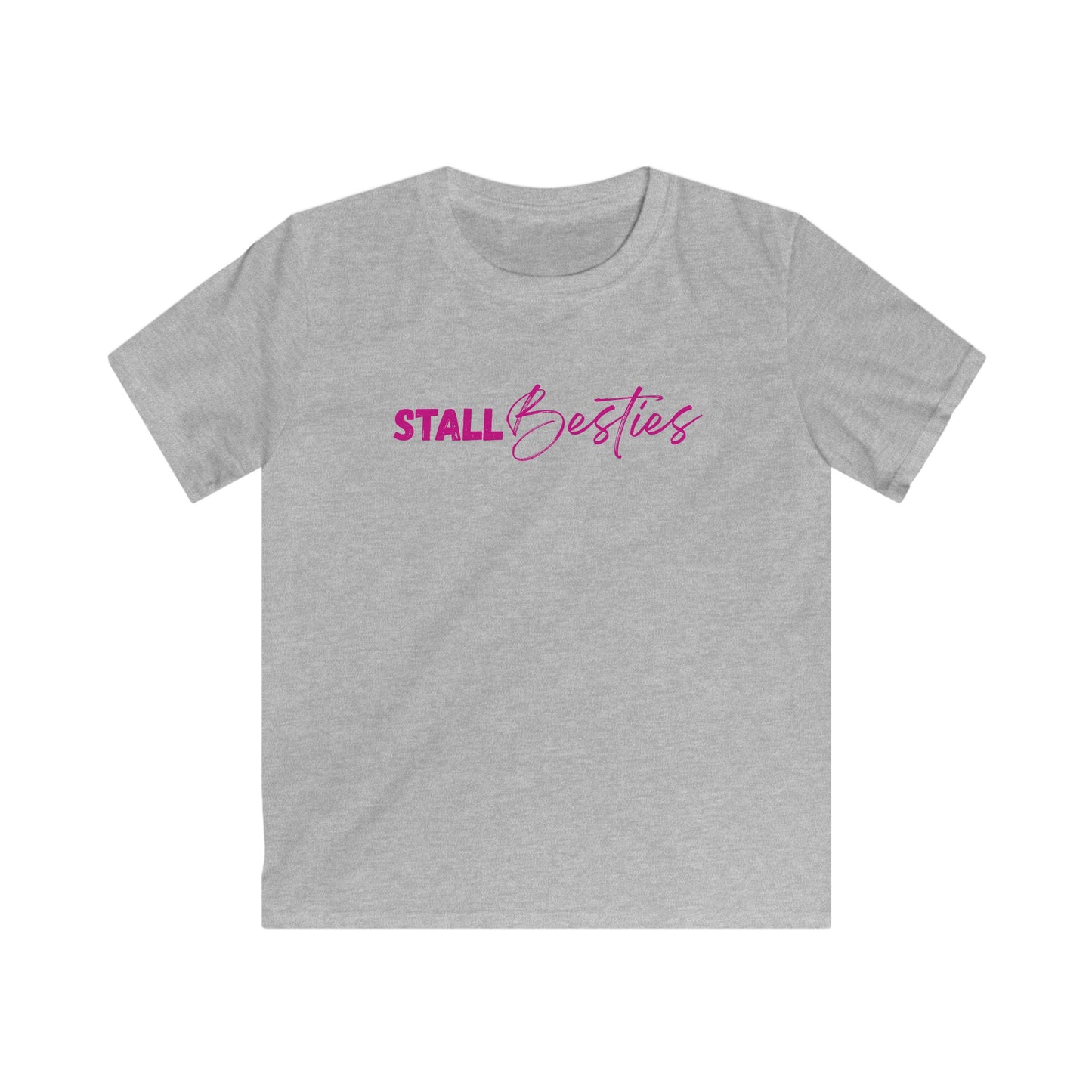 Stall Bestie Kinder T-Shirt – Pferdemädchen Shirt | Beste Freundin im Reitstall | Pony Liebe