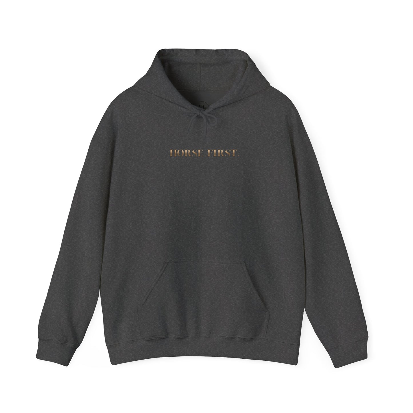 Hoodie — 'Horse First' Minimalist Equestrian Pullover