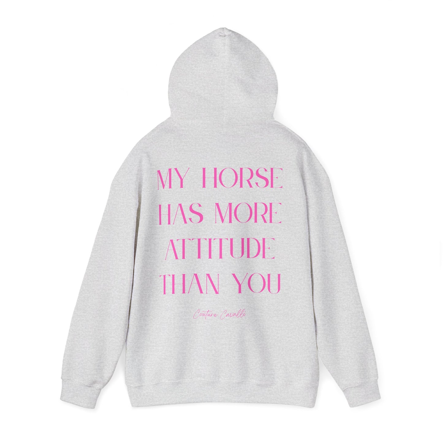 Horse Attitude Hoodie — My Horse Has More Attitude Than You