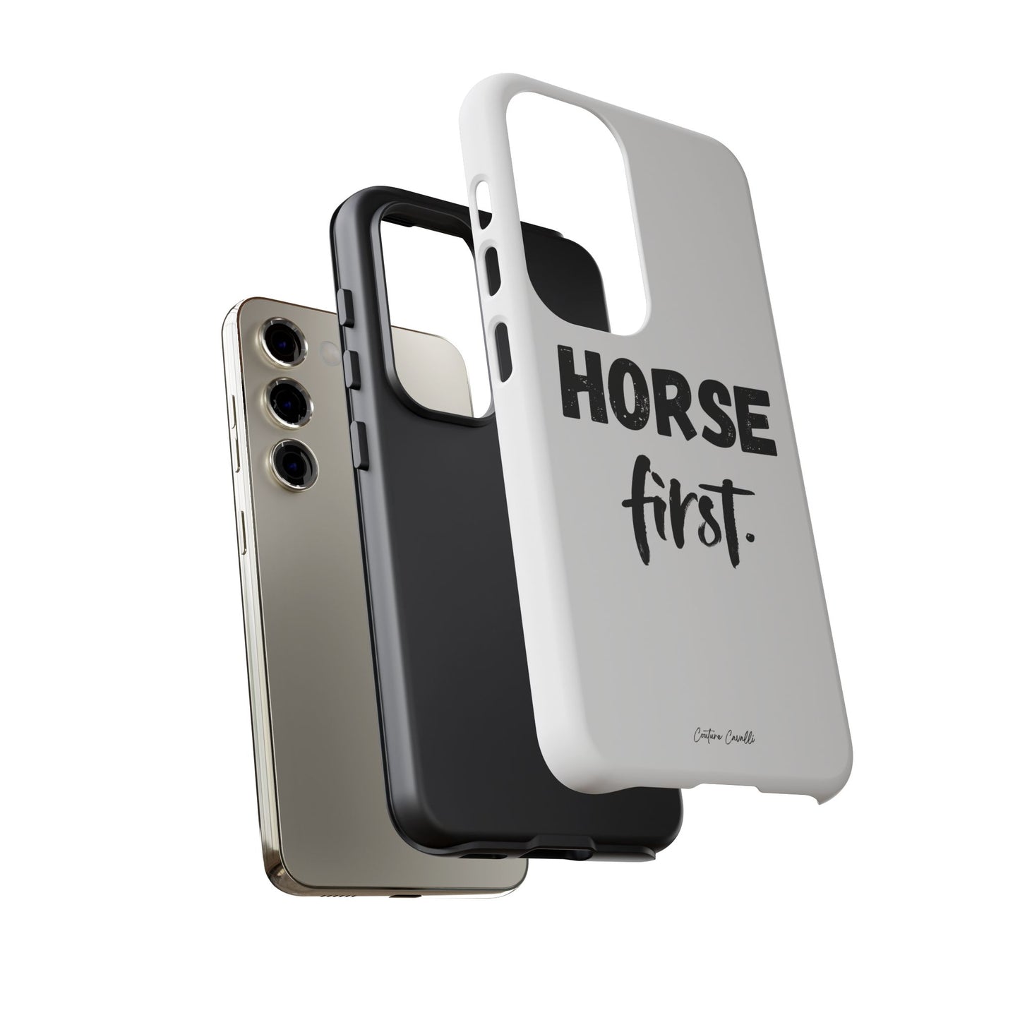 Horse First Phone Case - Equestrian iPhone Protective Cover