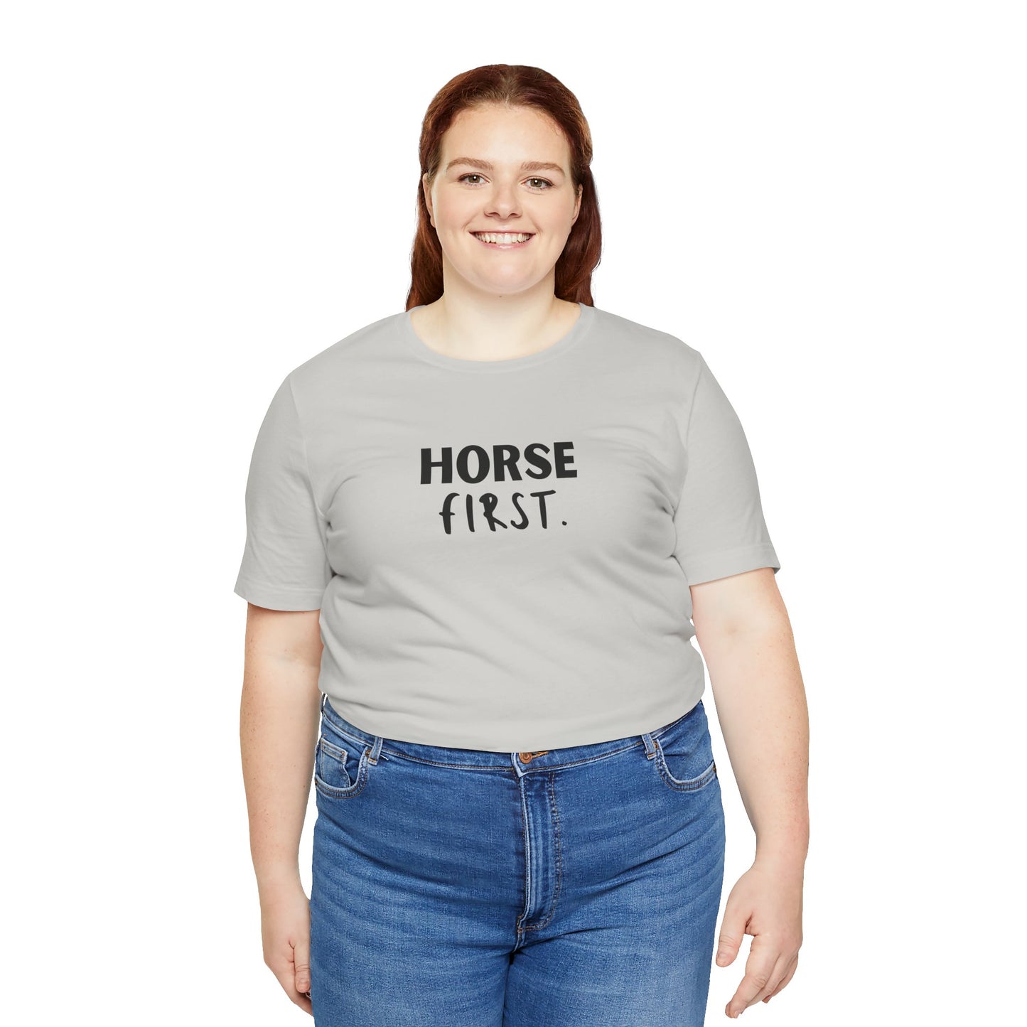 Horse First T-Shirt für Damen – Dein Herz schlägt für dein Pferd
