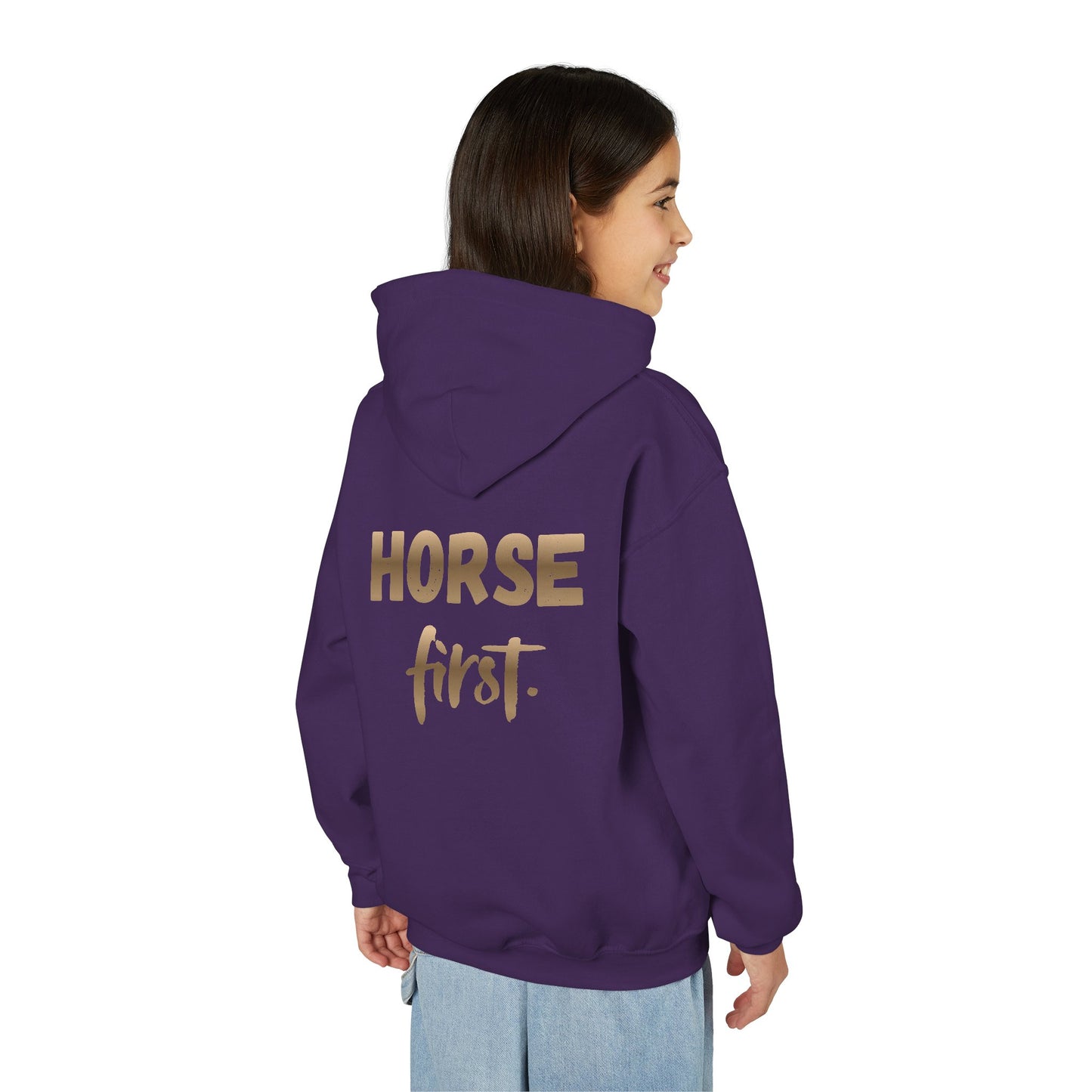 Horse First Kinder-Hoodie – Für kleine Pferdefans