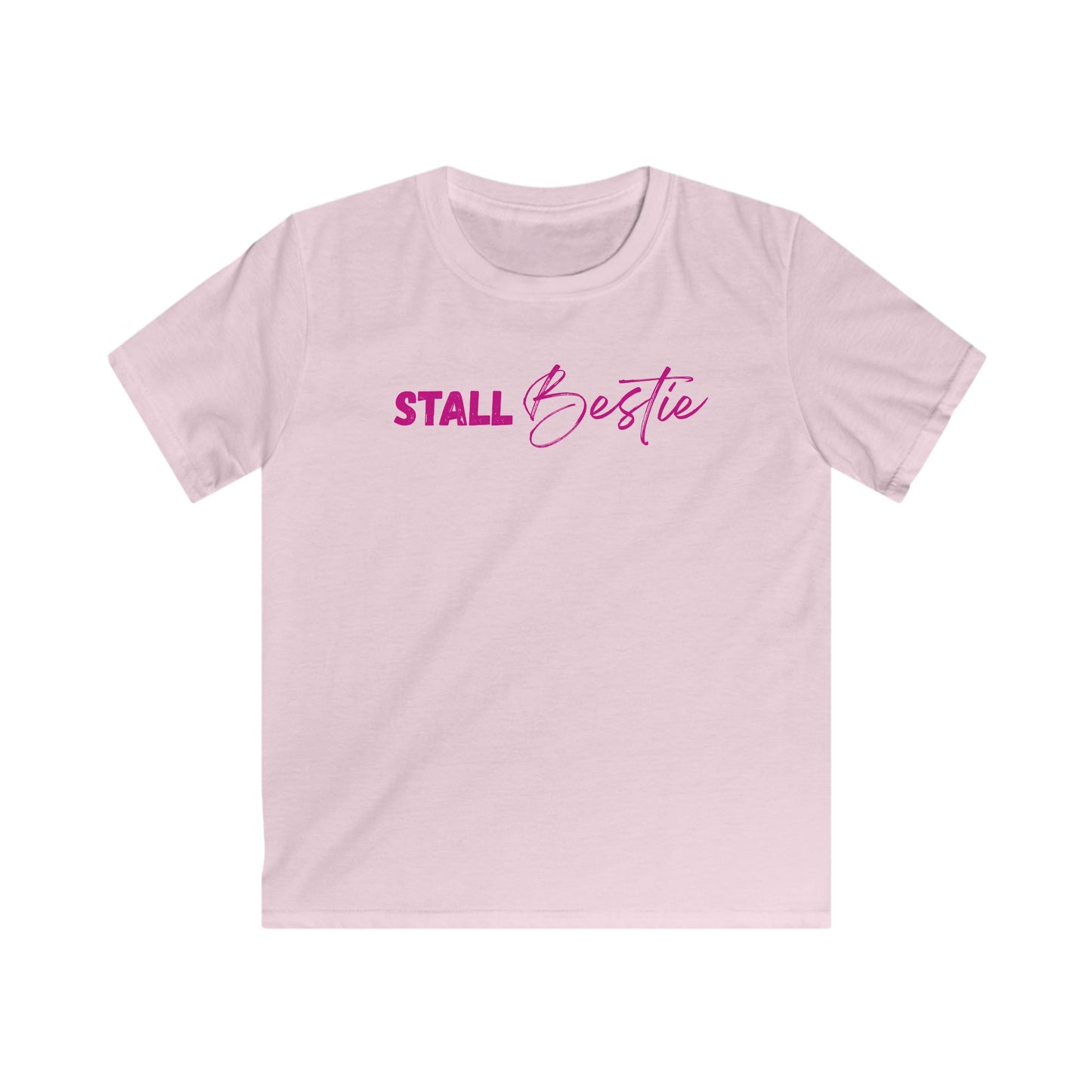 Stall Besties Shirt Kinder – Reitstall Freundschaft | Pony Mädchen T-Shirt | Pferde Liebe