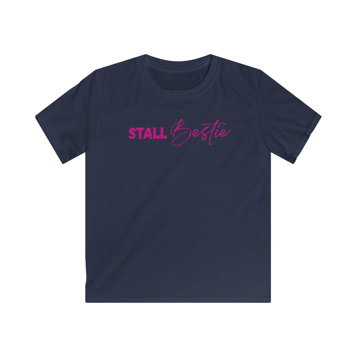Stall Besties Shirt Kinder – Reitstall Freundschaft | Pony Mädchen T-Shirt | Pferde Liebe