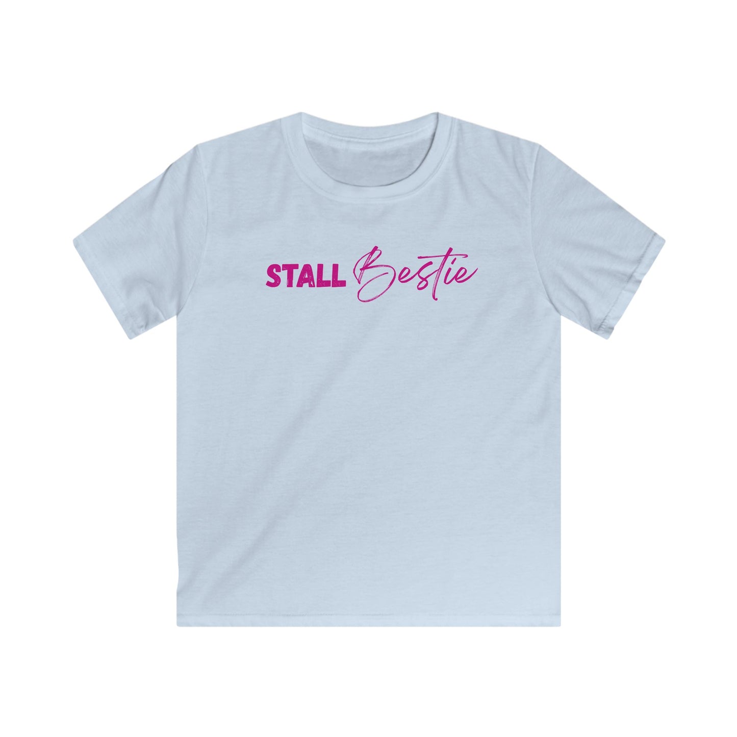 Stall Besties Shirt Kinder – Reitstall Freundschaft | Pony Mädchen T-Shirt | Pferde Liebe