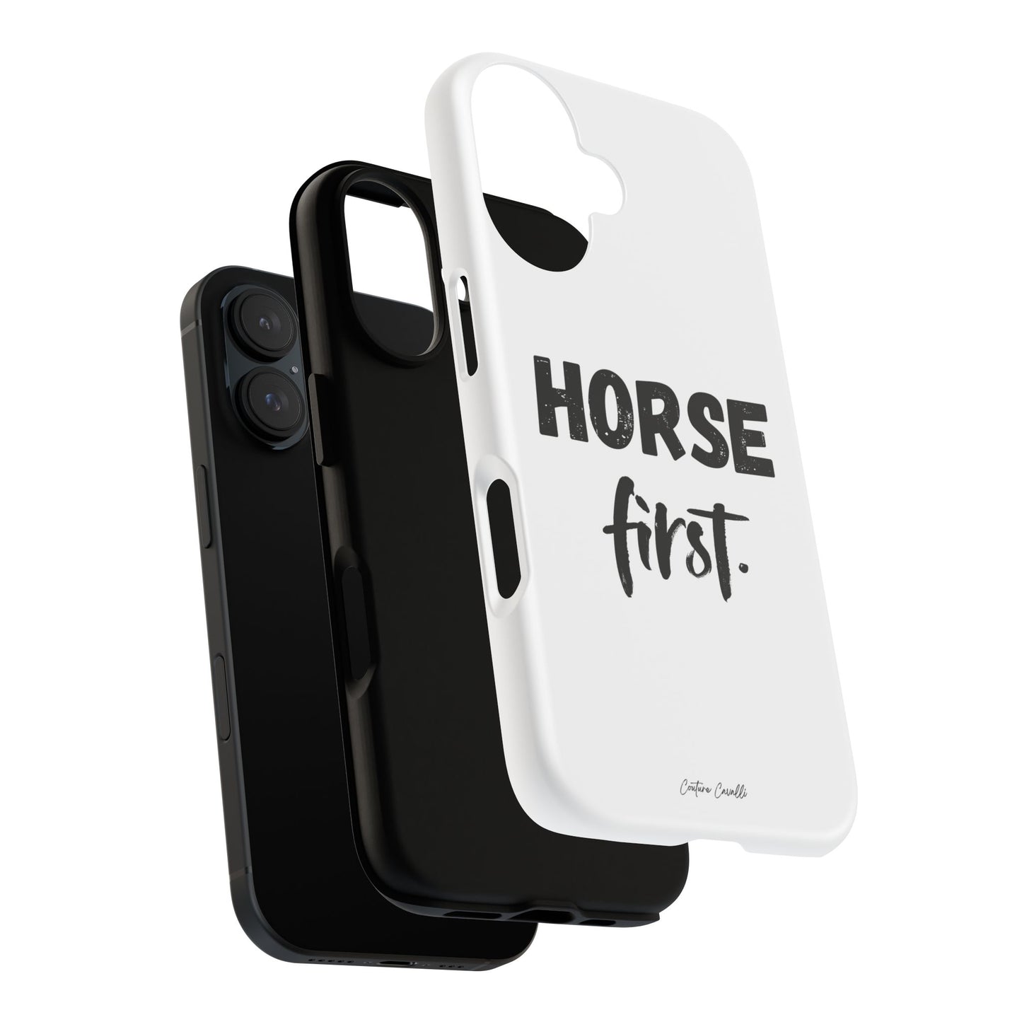 Horse First Phone Case - Equestrian iPhone Protective Cover