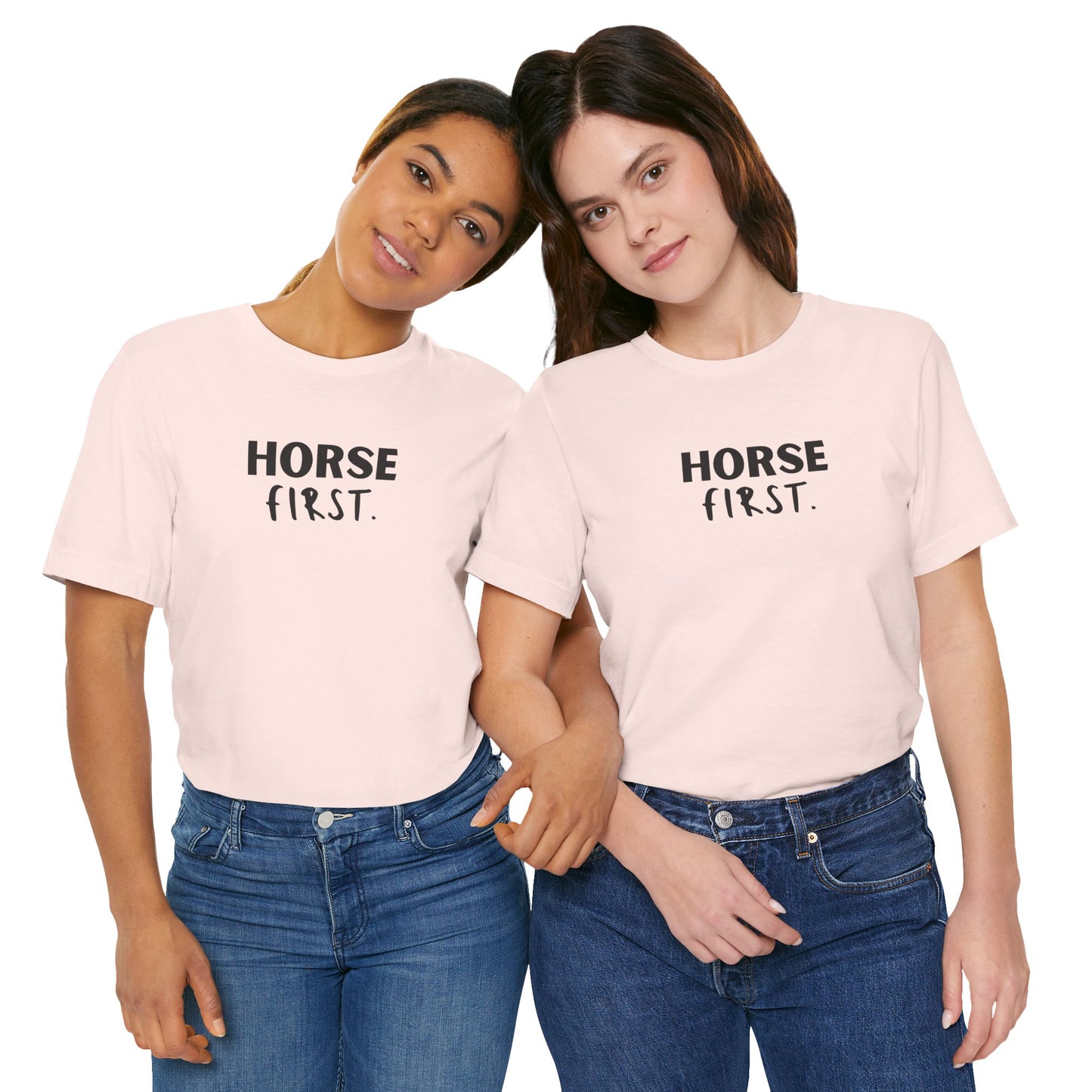 Horse First T-Shirt für Damen – Dein Herz schlägt für dein Pferd