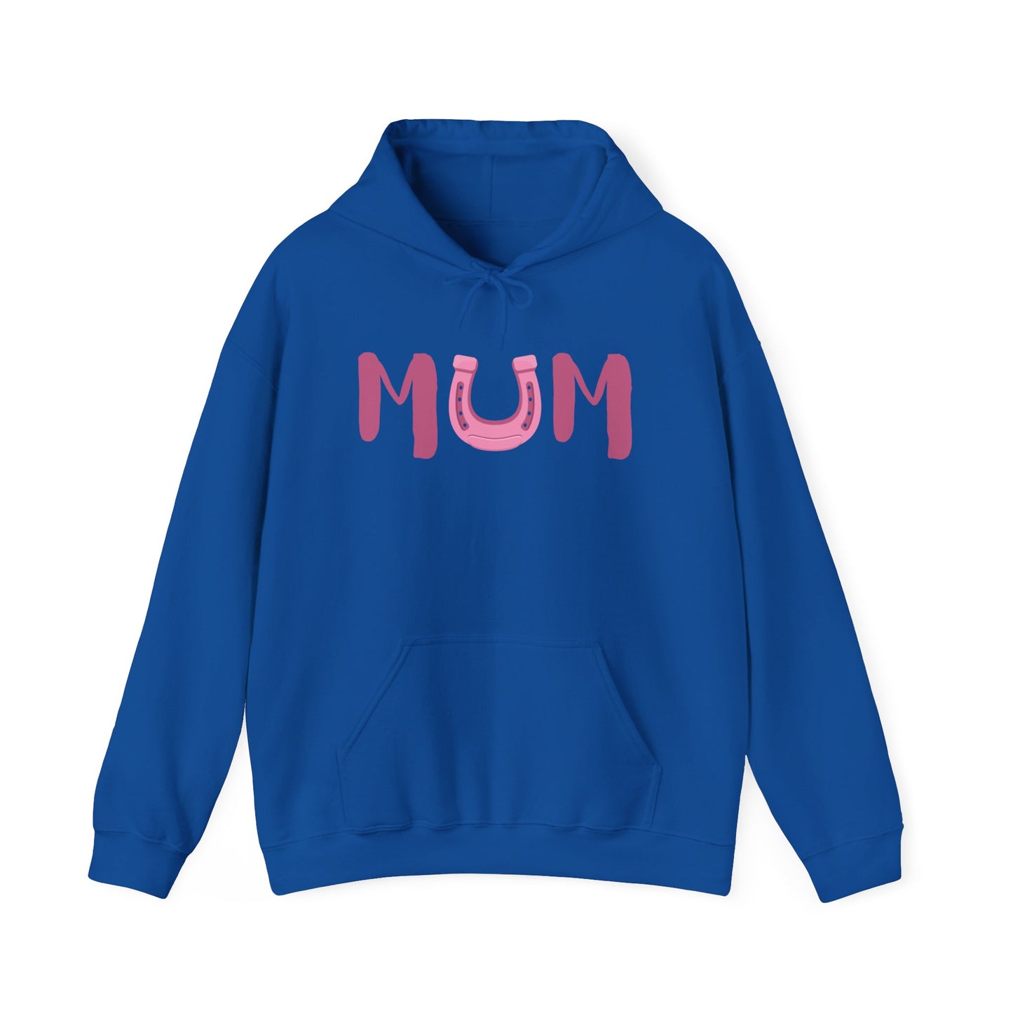 MUM Reitsport Hoodie personalisiert mit Pferdename – Pink Horse Mum Hoodie – Geschenk für stolze Pferde-Mama