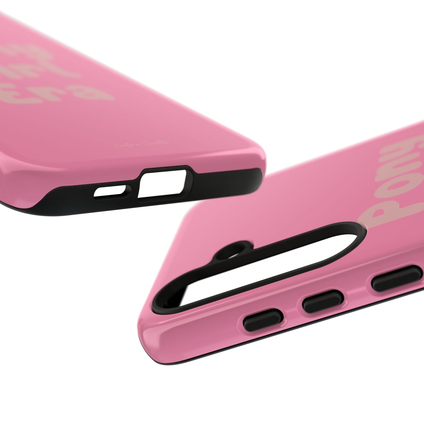 Pony Girl Era Phone Case — Pink Retro Text Protective Tough Case