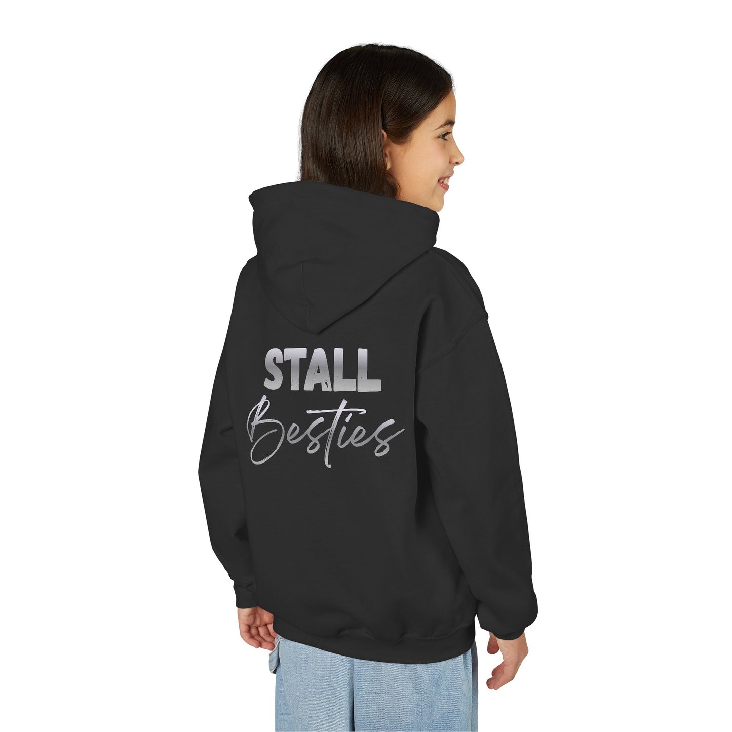 Stall Besties Kinder-Hoodie – Gemeinsam im Stall unterwegs