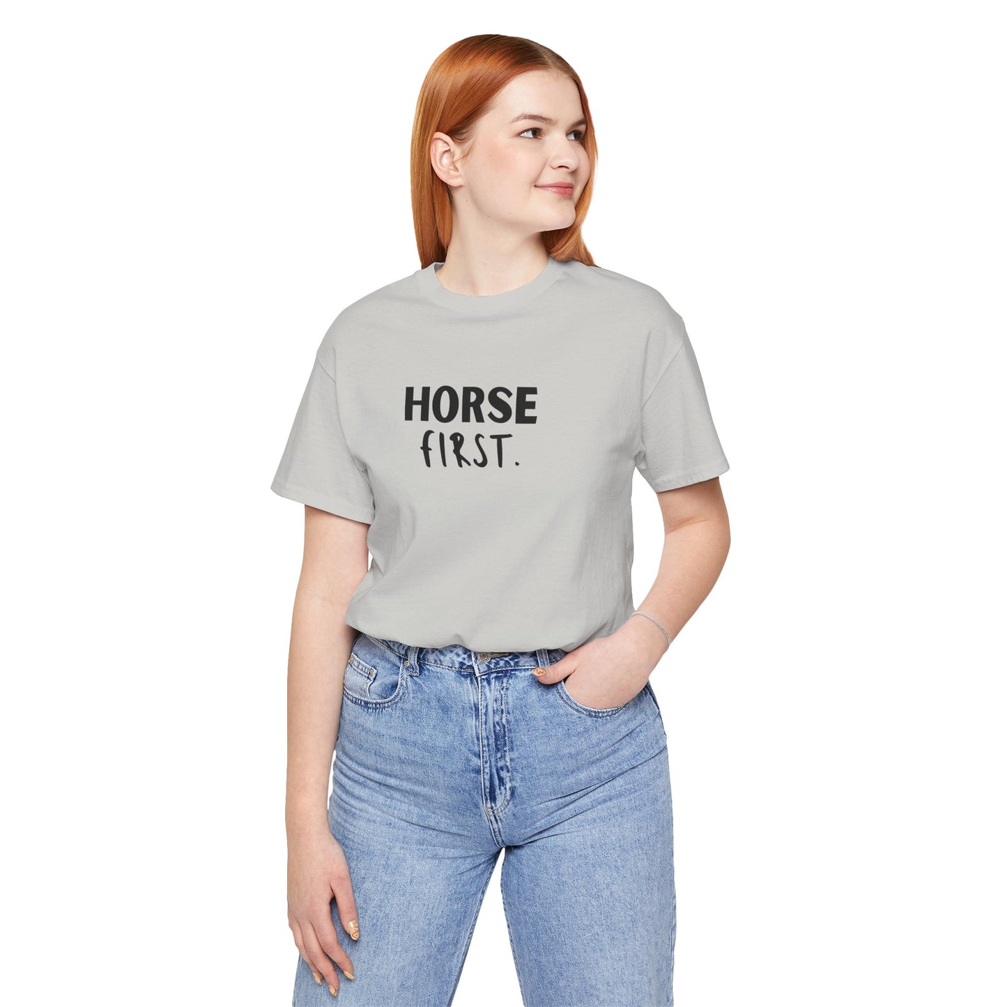 Horse First T-Shirt für Damen – Dein Herz schlägt für dein Pferd