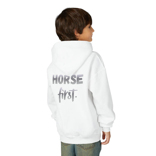 Horse First Kinder-Hoodie – Für kleine Pferdefans