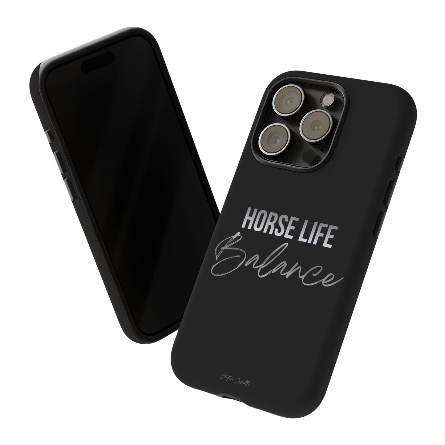 Phone Case — "Horse Life Balance" Tough Protective Case