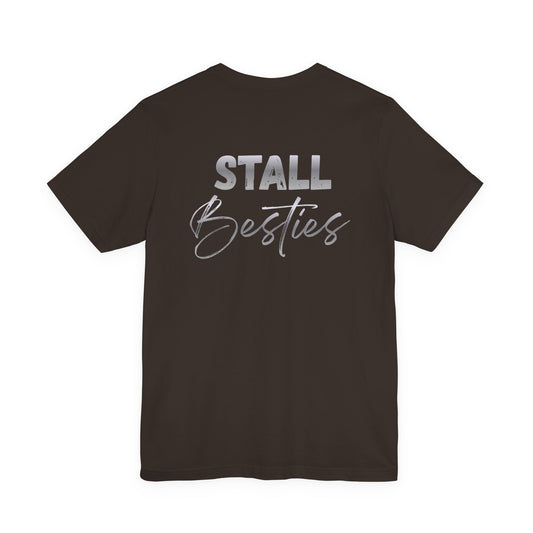 Stall Bestie T-Shirt – Beste Freundin im Reitstall | Pony Liebe Shirt Mädchen & Damen | Reitsport Geschenkidee