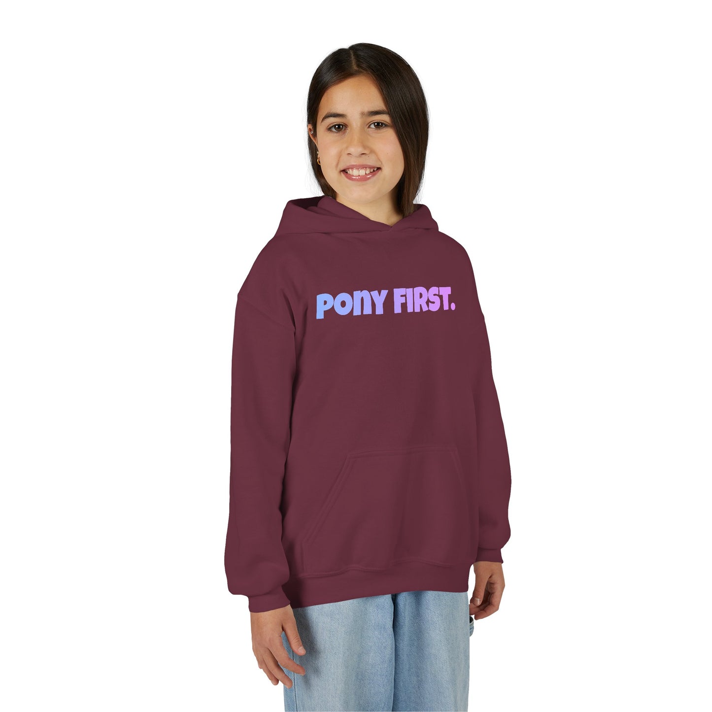 Pony First Hoodie – Dein Herz schlägt für dein Pony