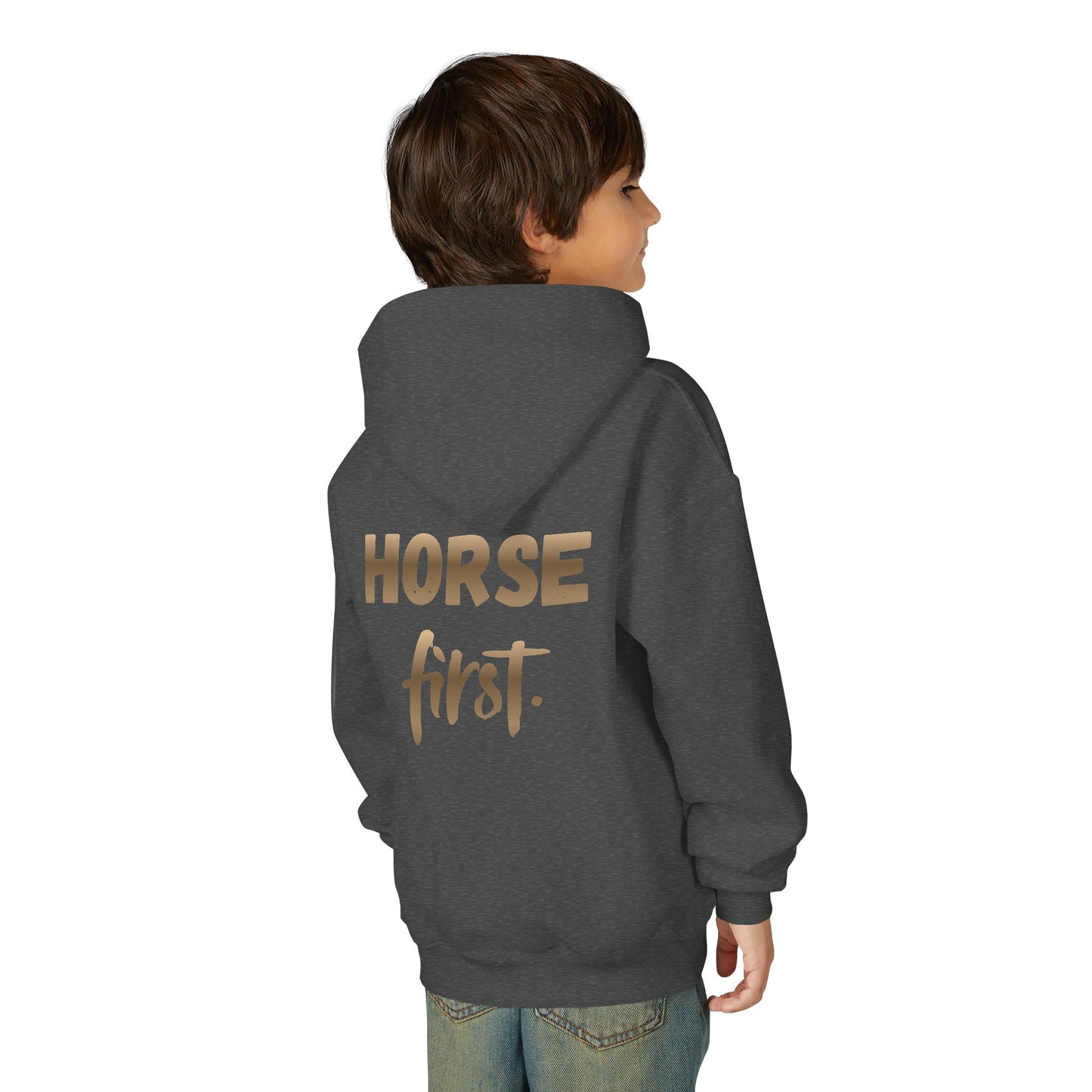Horse First Kinder-Hoodie – Für kleine Pferdefans