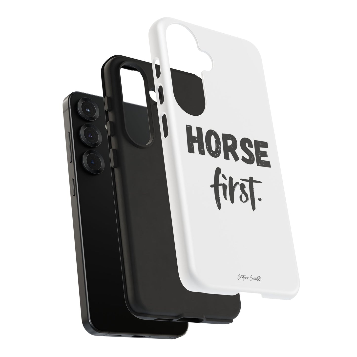 Horse First Phone Case - Equestrian iPhone Protective Cover