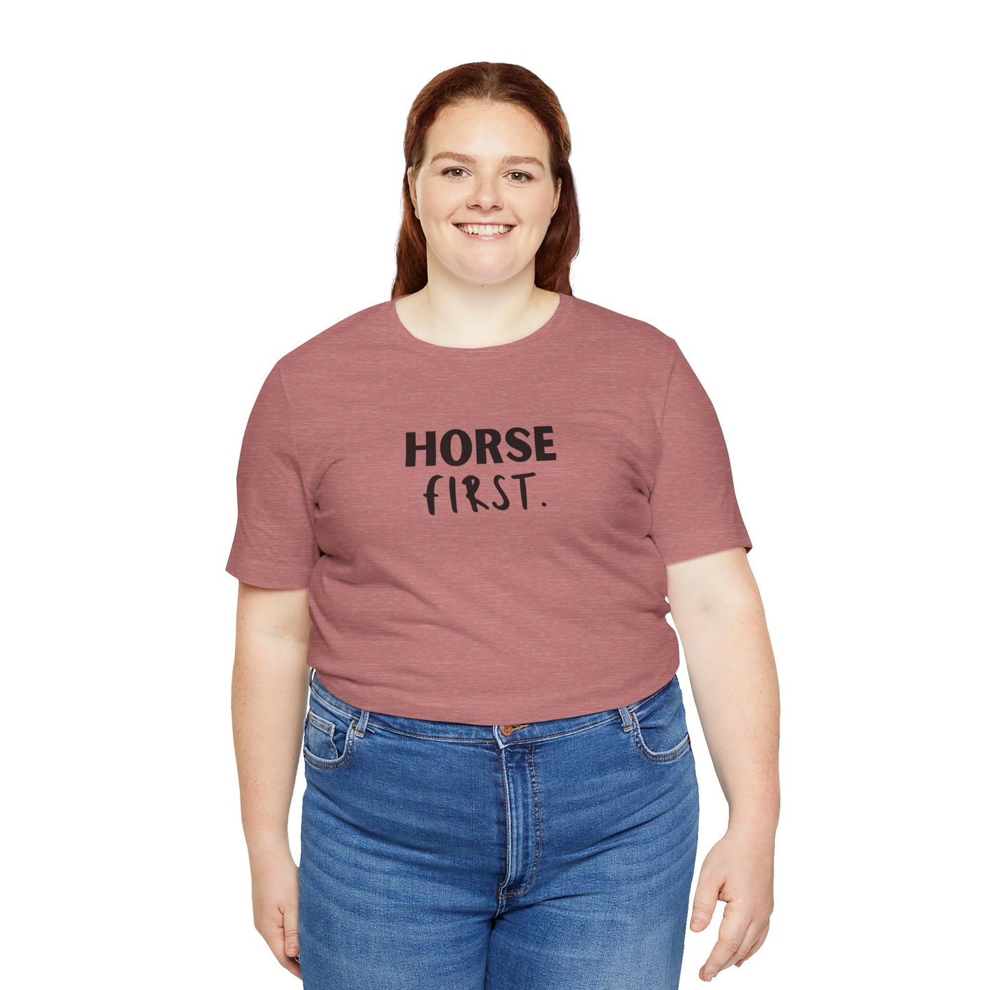 Horse First T-Shirt für Damen – Dein Herz schlägt für dein Pferd
