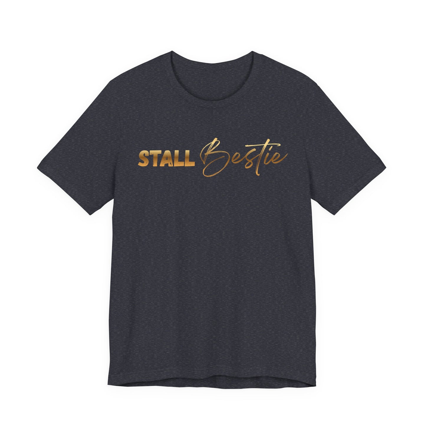 Stall Besties Damen T-Shirt – Beste Freundin im Reitstall | Pferde Liebe Statement | Reitsport Outfit