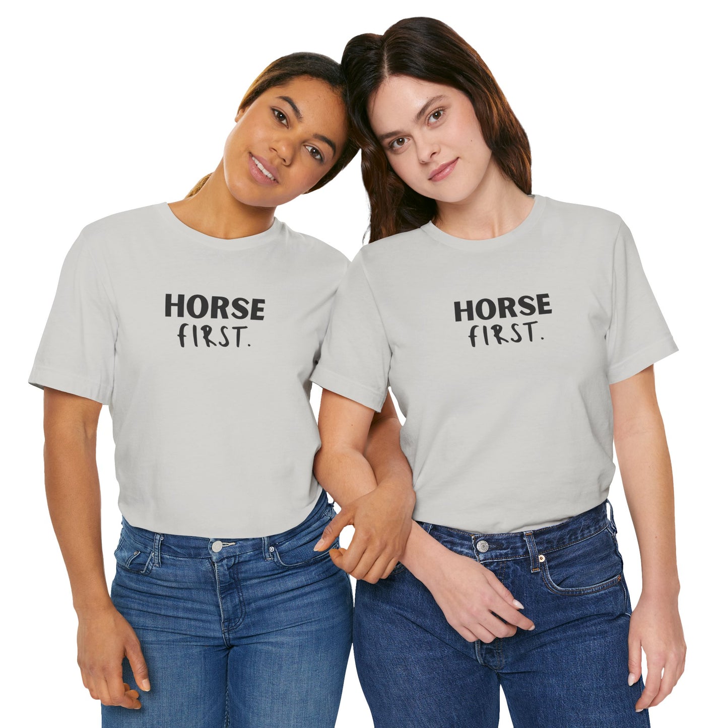 Horse First T-Shirt für Damen – Dein Herz schlägt für dein Pferd