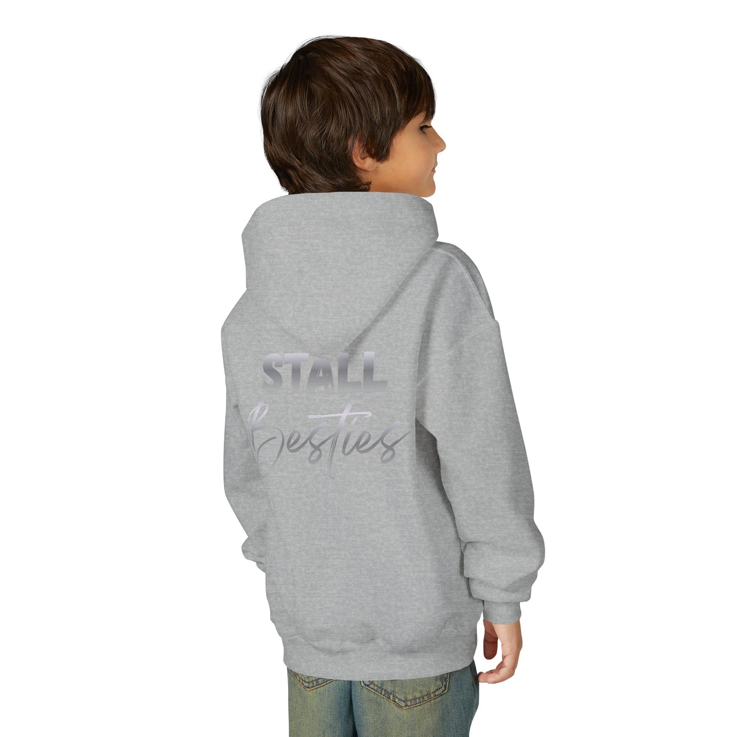 Stall Besties Kinder-Hoodie – Gemeinsam im Stall unterwegs