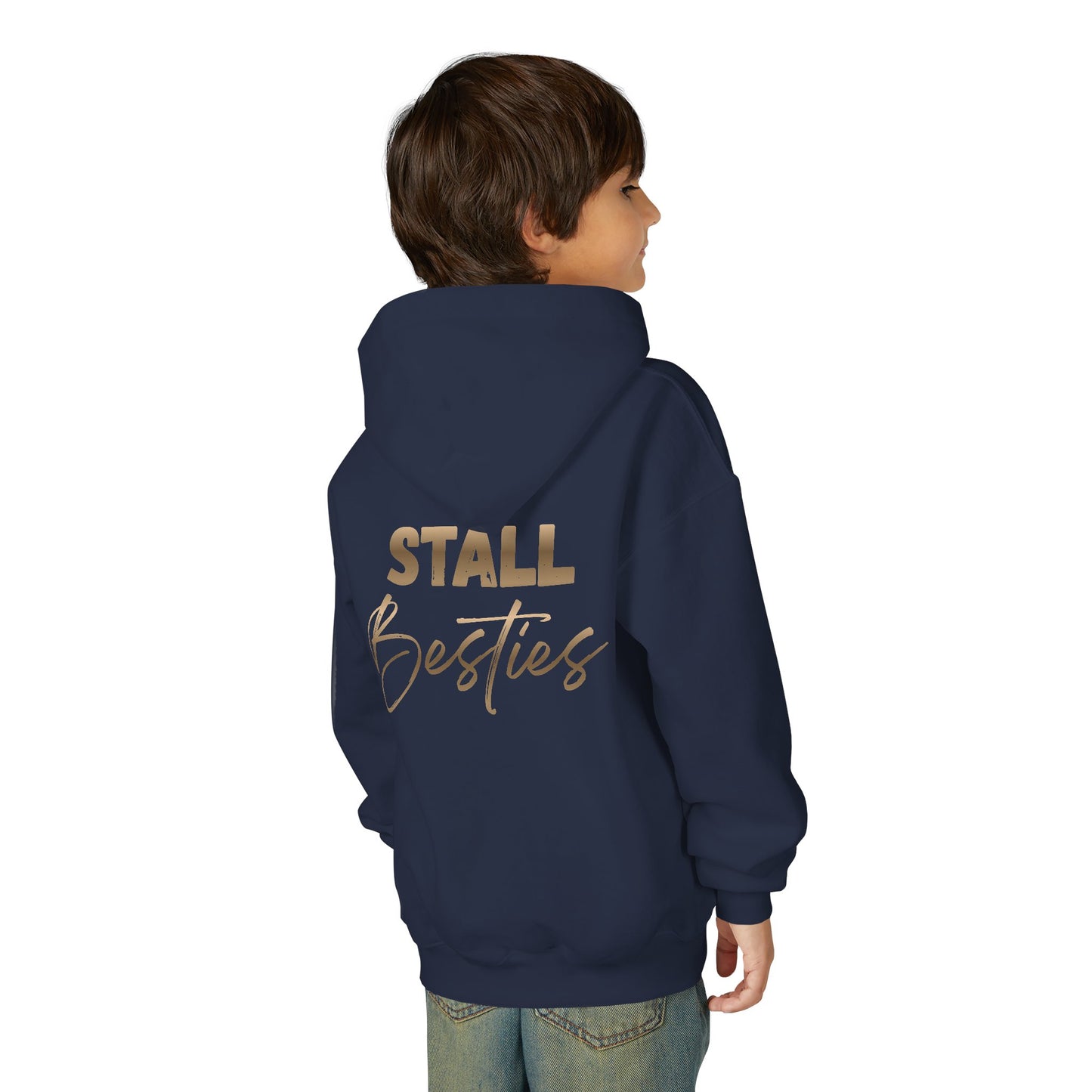 Stall Besties Hoodie für Kinder – Für beste Freundinnen im Stall
