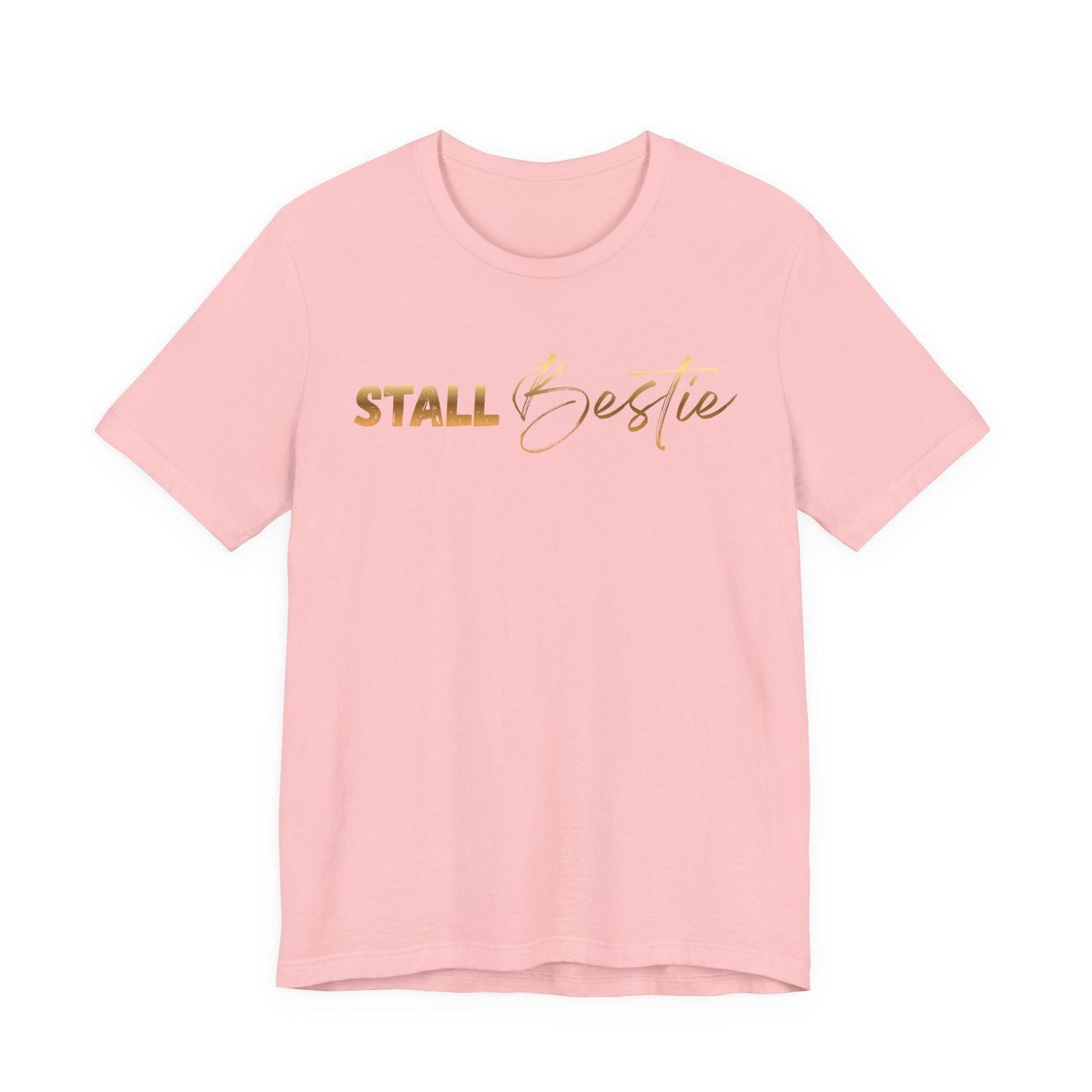 Stall Besties Damen T-Shirt – Beste Freundin im Reitstall | Pferde Liebe Statement | Reitsport Outfit