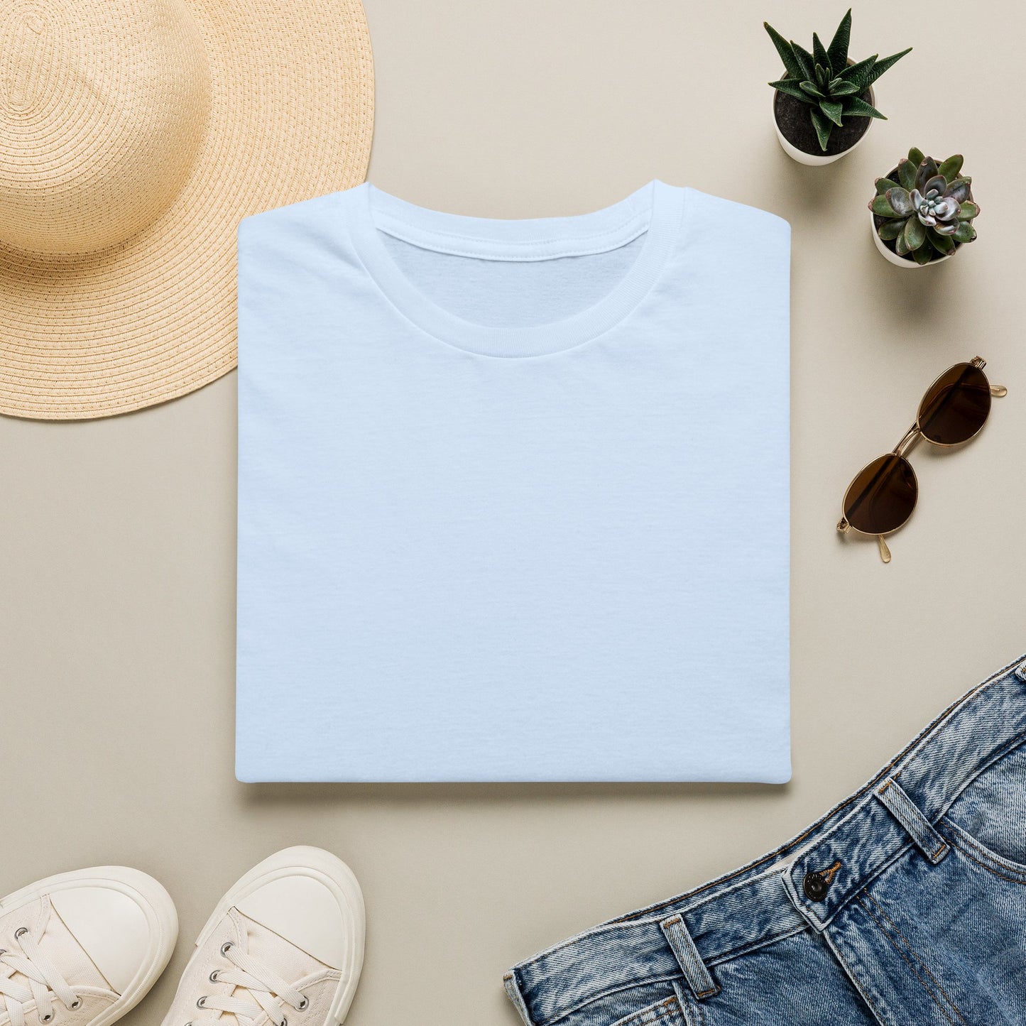 Classic White T-Shirt — Minimal Everyday Crew Neck