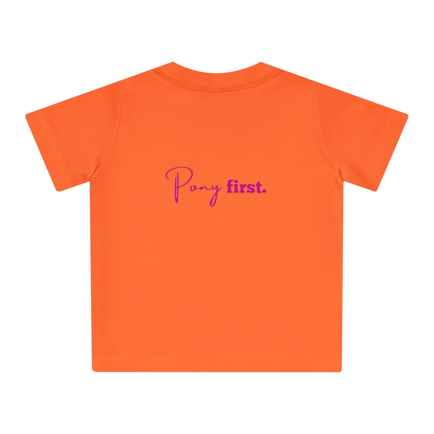 Pony First Baby T-Shirt – Pferdeliebe Shirt | Reitsport Baby Outfit | Stall Mode 2026