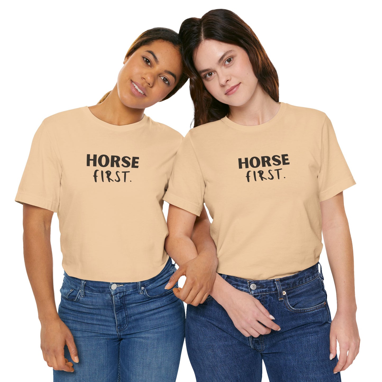 Horse First T-Shirt für Damen – Dein Herz schlägt für dein Pferd
