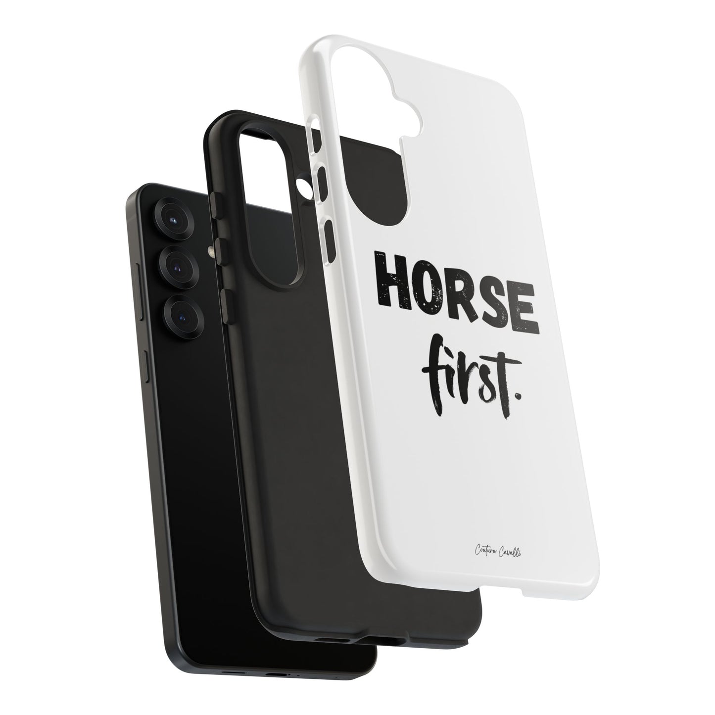 Horse First Phone Case - Equestrian iPhone Protective Cover