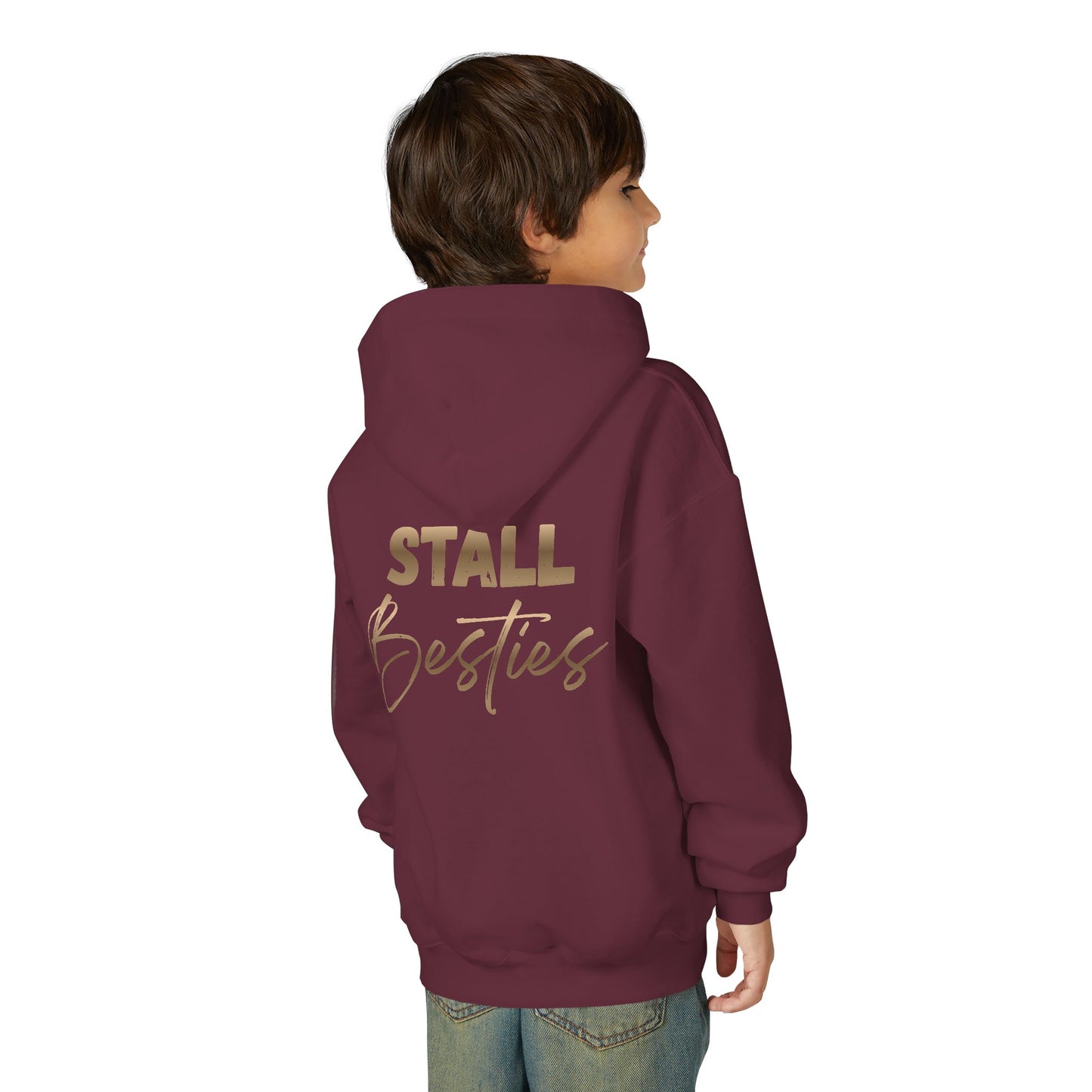 Stall Besties Hoodie für Kinder – Für beste Freundinnen im Stall
