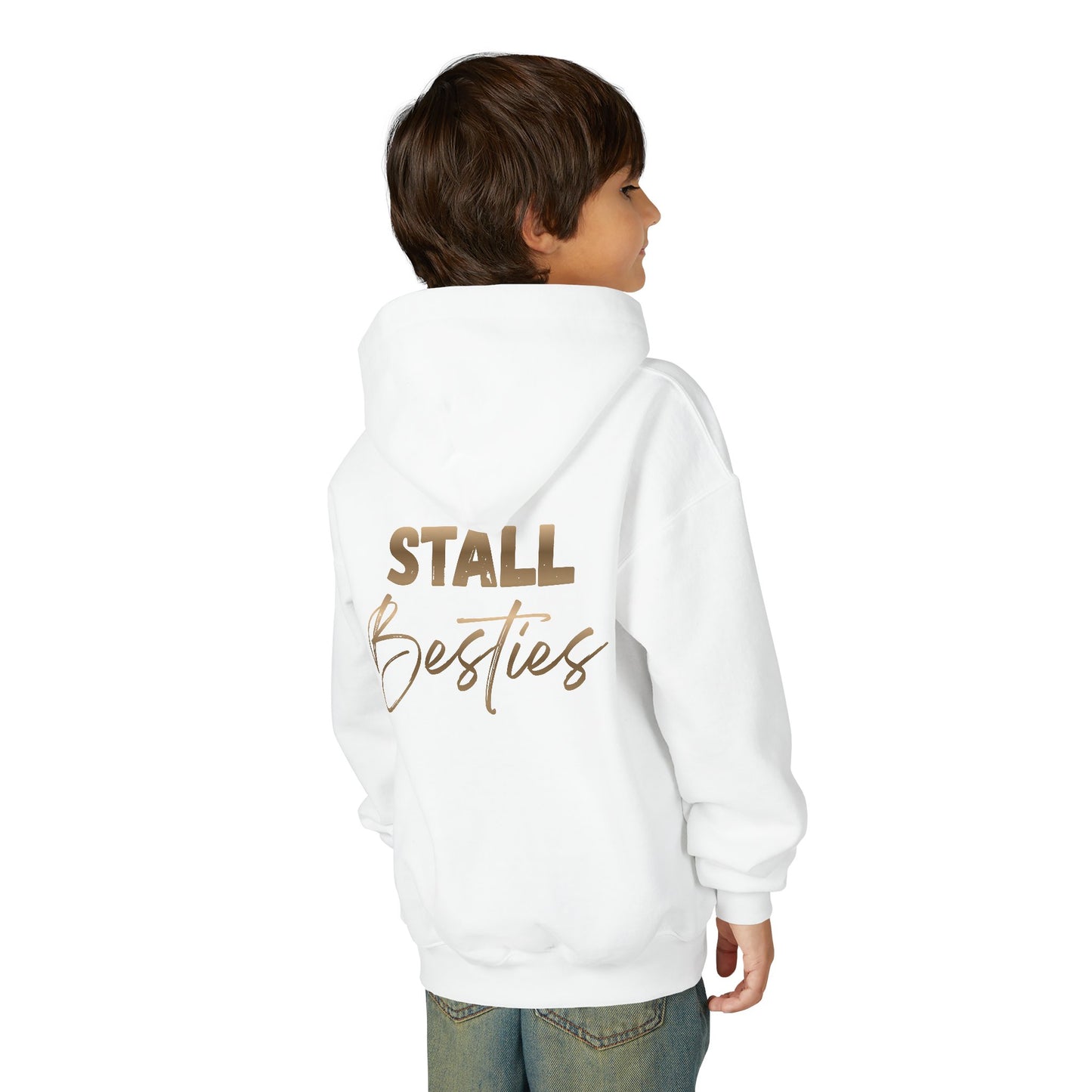 Stall Besties Hoodie für Kinder – Für beste Freundinnen im Stall