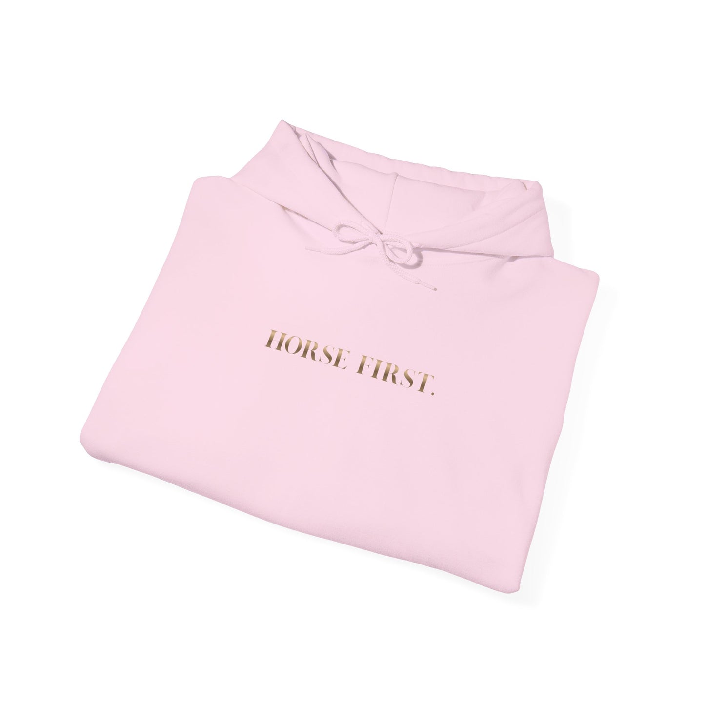 Hoodie — 'Horse First' Minimalist Equestrian Pullover