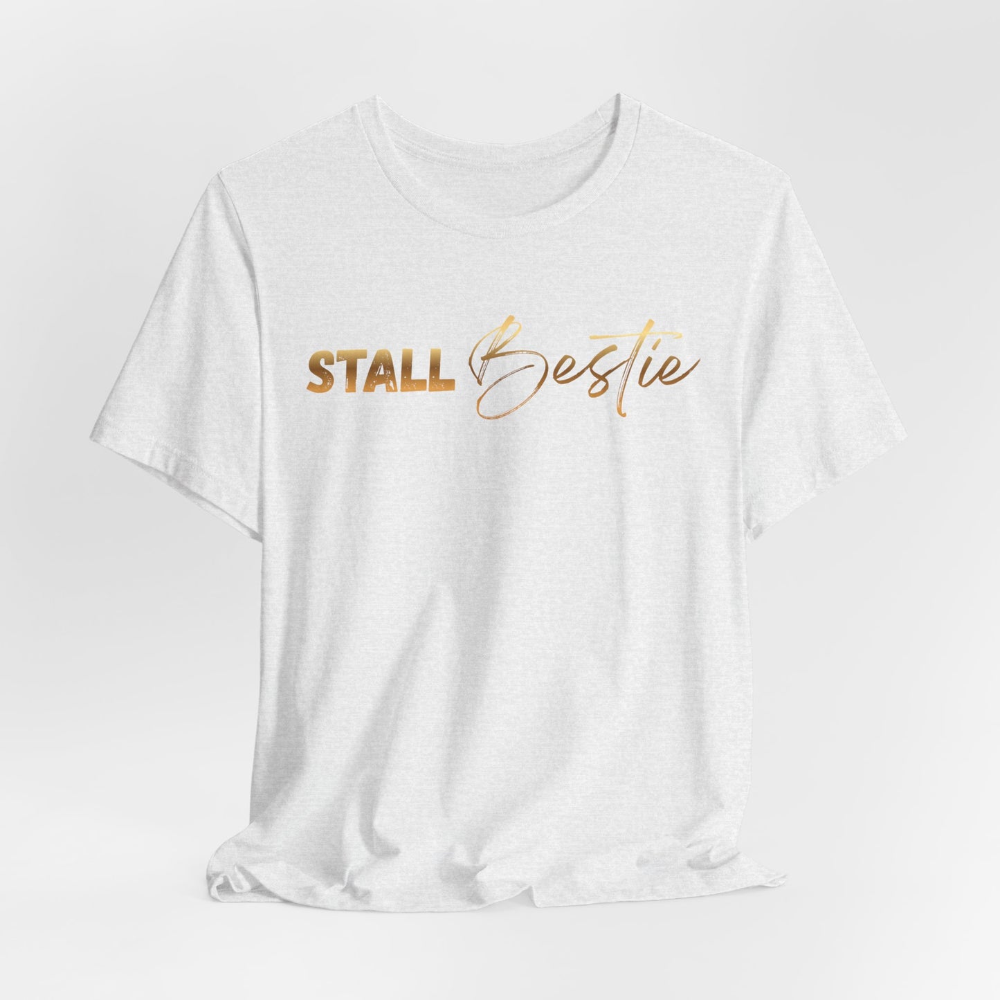 Stall Besties Damen T-Shirt – Beste Freundin im Reitstall | Pferde Liebe Statement | Reitsport Outfit