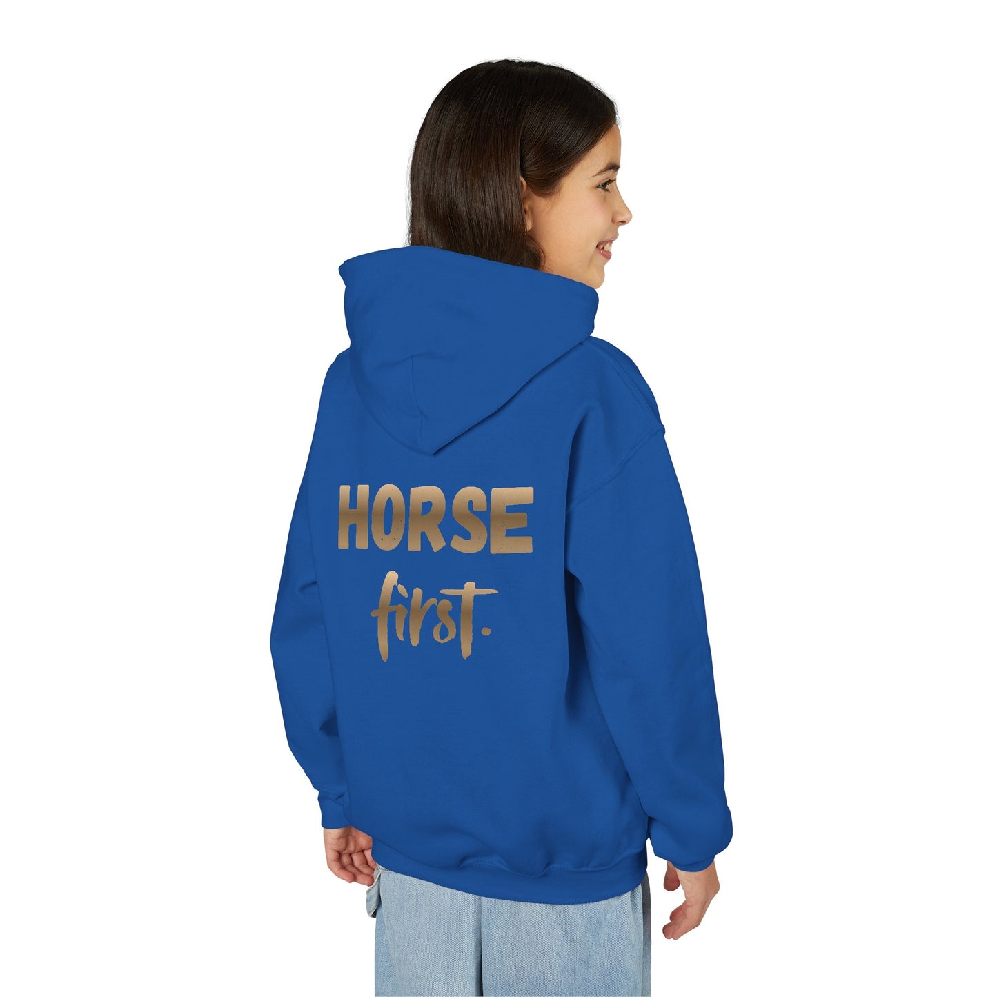 Horse First Kinder-Hoodie – Für kleine Pferdefans