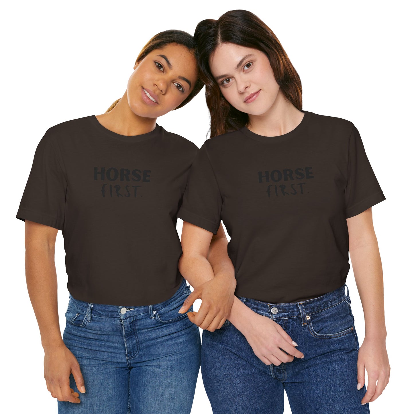 Horse First T-Shirt für Damen – Dein Herz schlägt für dein Pferd