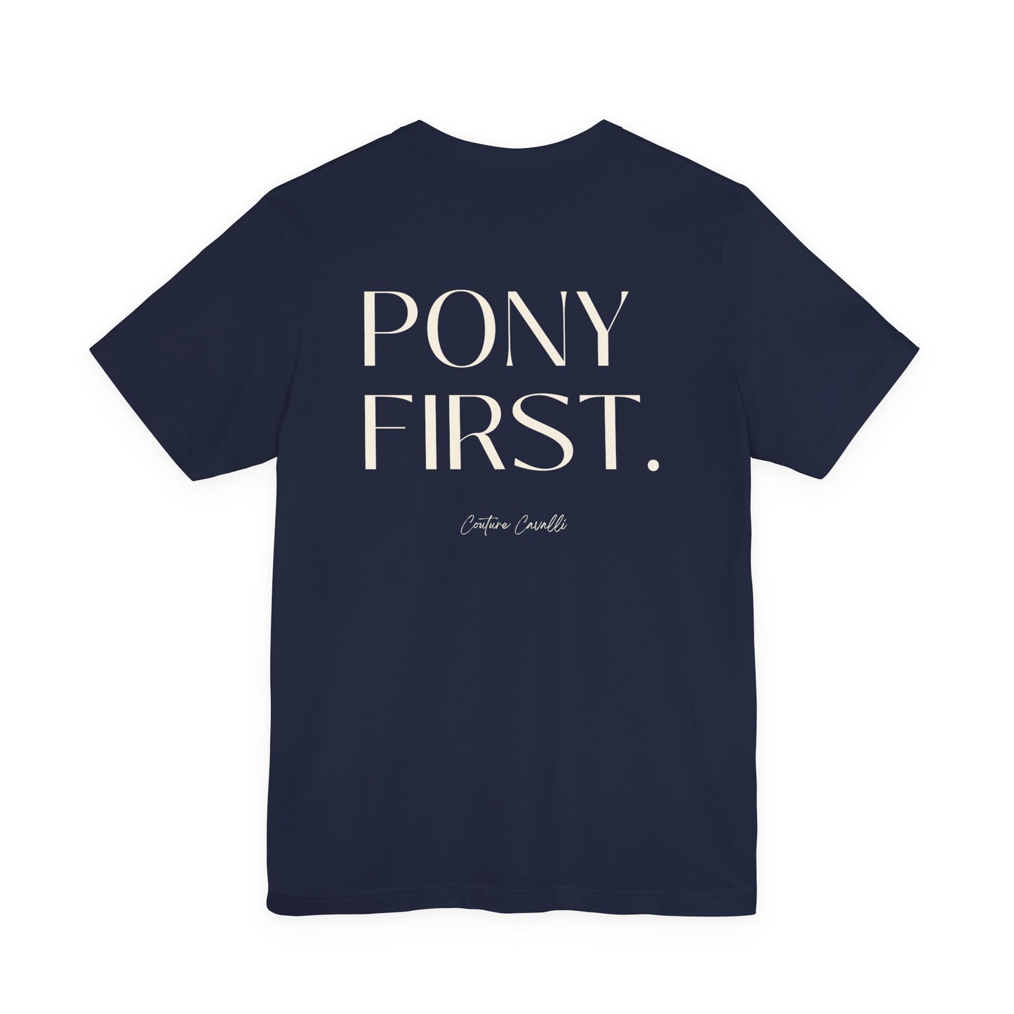 Pony First T-Shirt I Pferdemädchen I Horse Lover Girl I Statement 2026