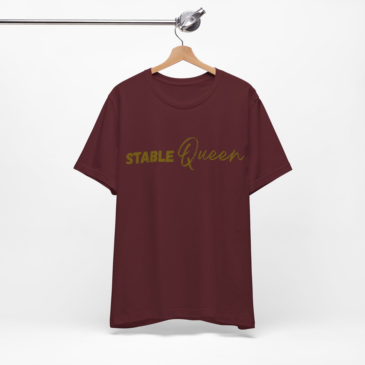 Stable Queen T-Shirt - Trend Statement Shirt für Pferdemädchen I Reitsport Lifestyle Couture Cavalli