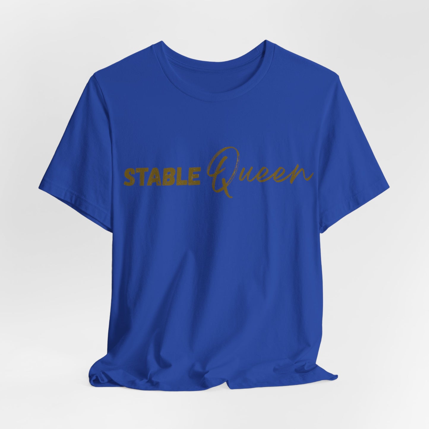 Stable Queen T-Shirt - Trend Statement Shirt für Pferdemädchen I Reitsport Lifestyle Couture Cavalli