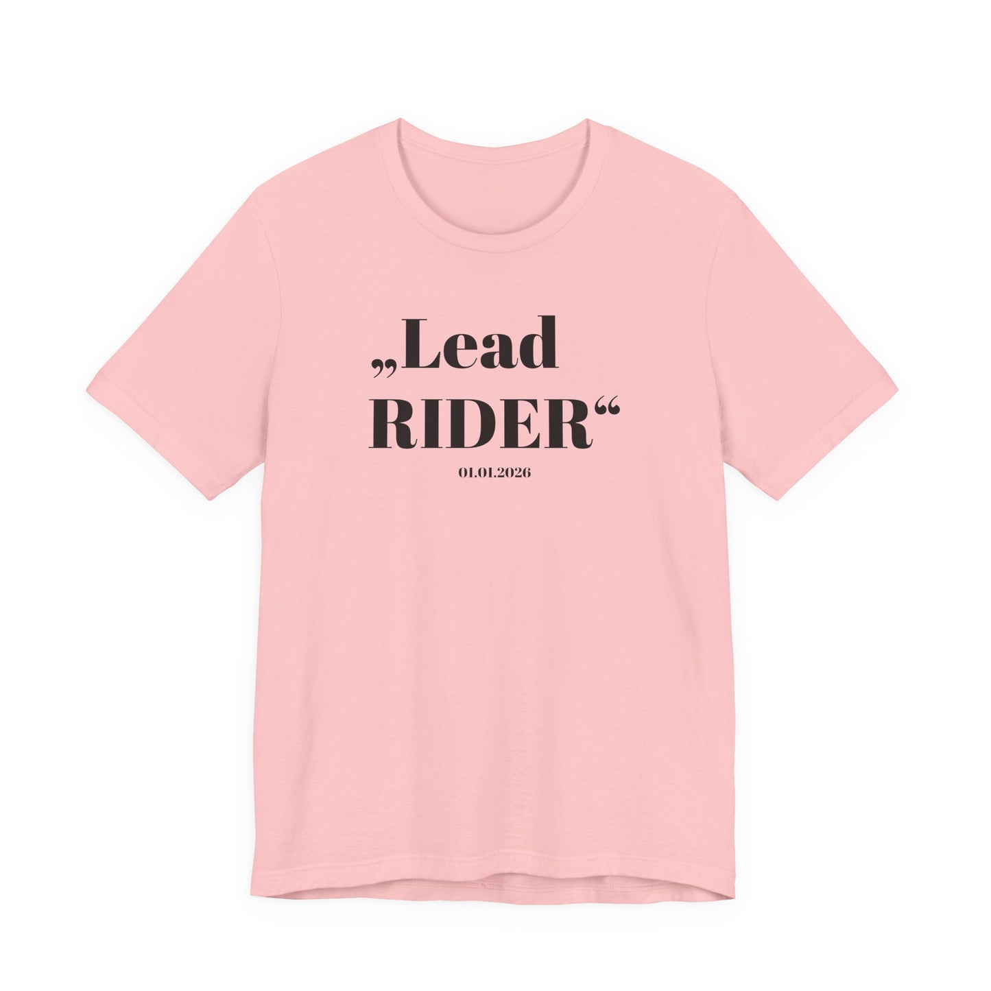 Lead Rider T‑Shirt — Maid of Honor Horse Girl Tee - Bridal Party Equestrian Shirt - Couture Cavalli