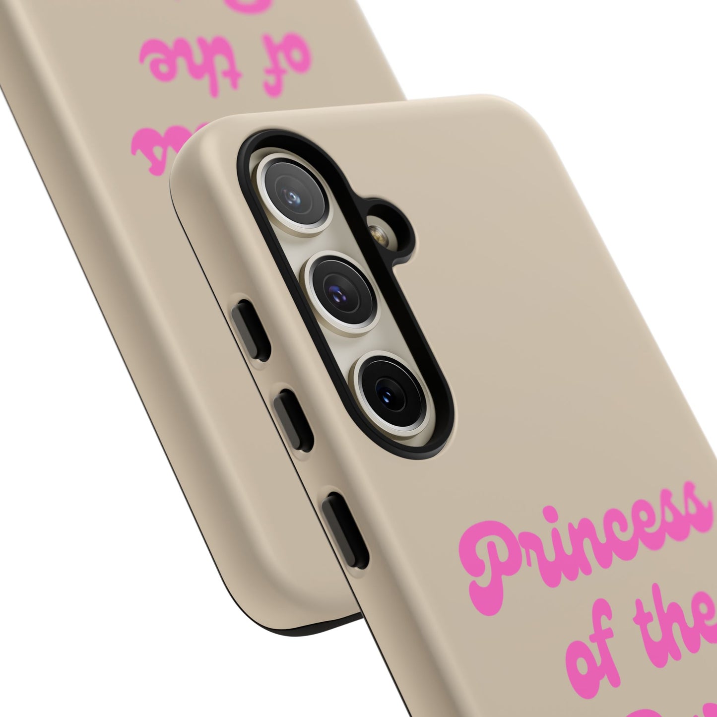 Phone Case — "Princess of the Barn" Pink Script Protective Tough Case