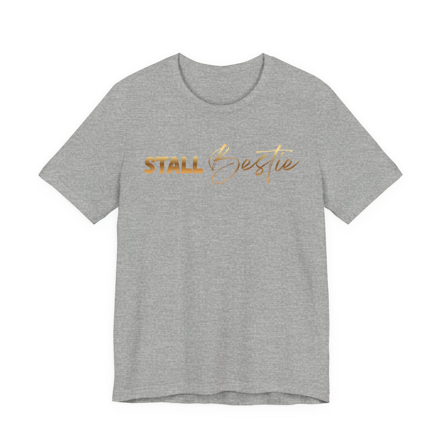 Stall Besties Damen T-Shirt – Beste Freundin im Reitstall | Pferde Liebe Statement | Reitsport Outfit