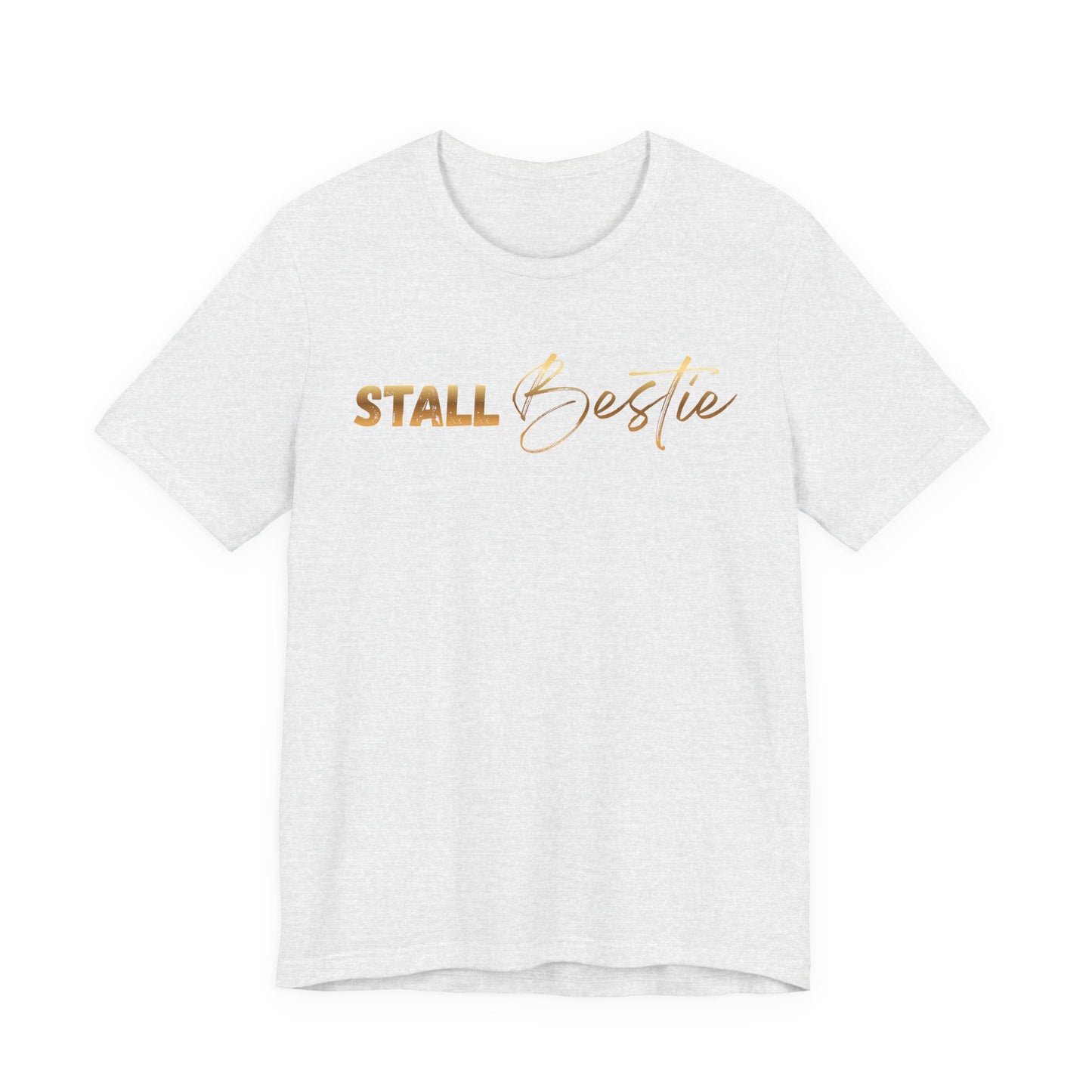 Stall Besties Damen T-Shirt – Beste Freundin im Reitstall | Pferde Liebe Statement | Reitsport Outfit