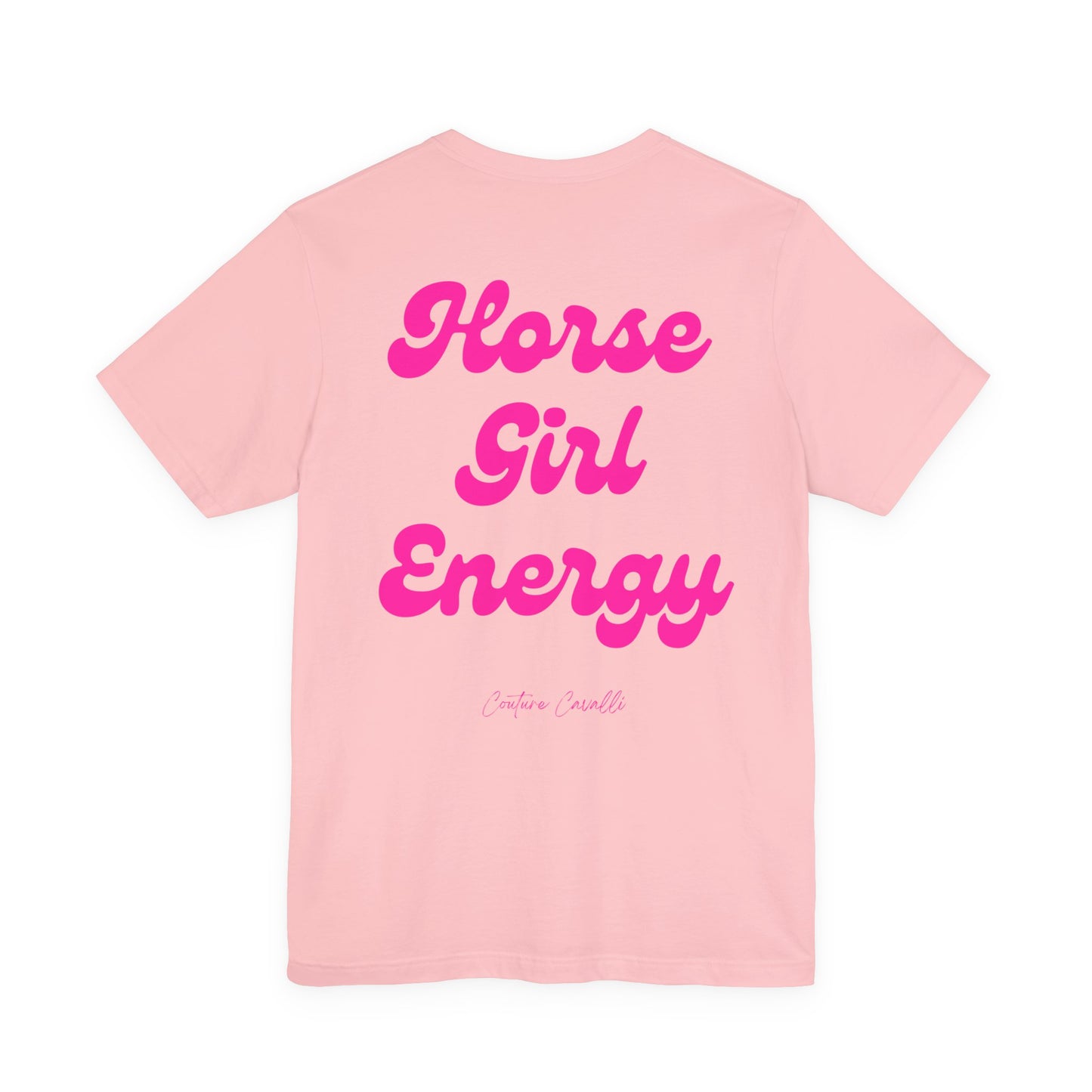 Horse Girl Energy T-Shirt – Ästhetisches Reiter Shirt für Pferdemädchen und Reiterinnen